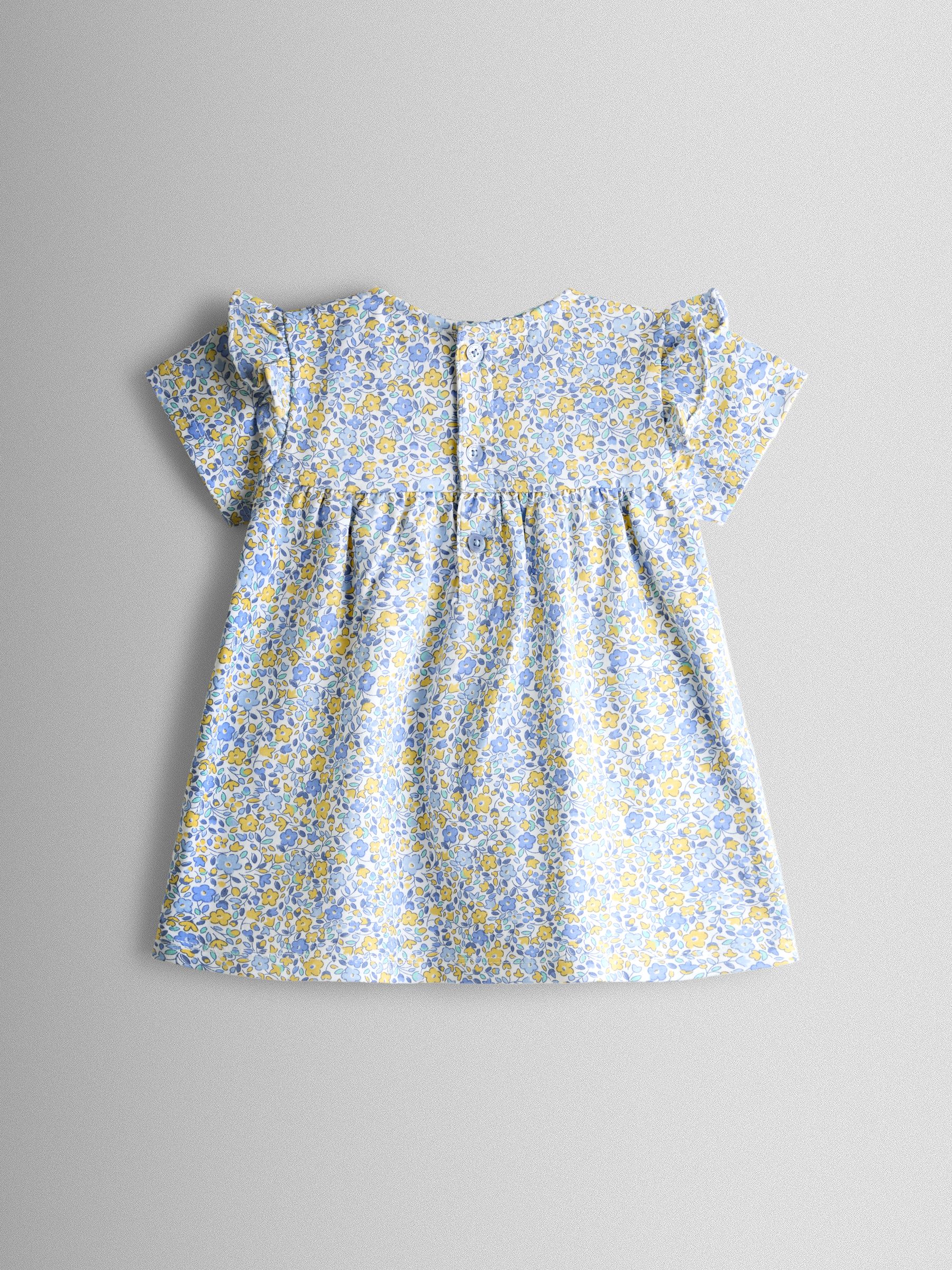 Mid Yellow Bunny Appliqué Frill Top And Leggings Set - Image 3 of 7