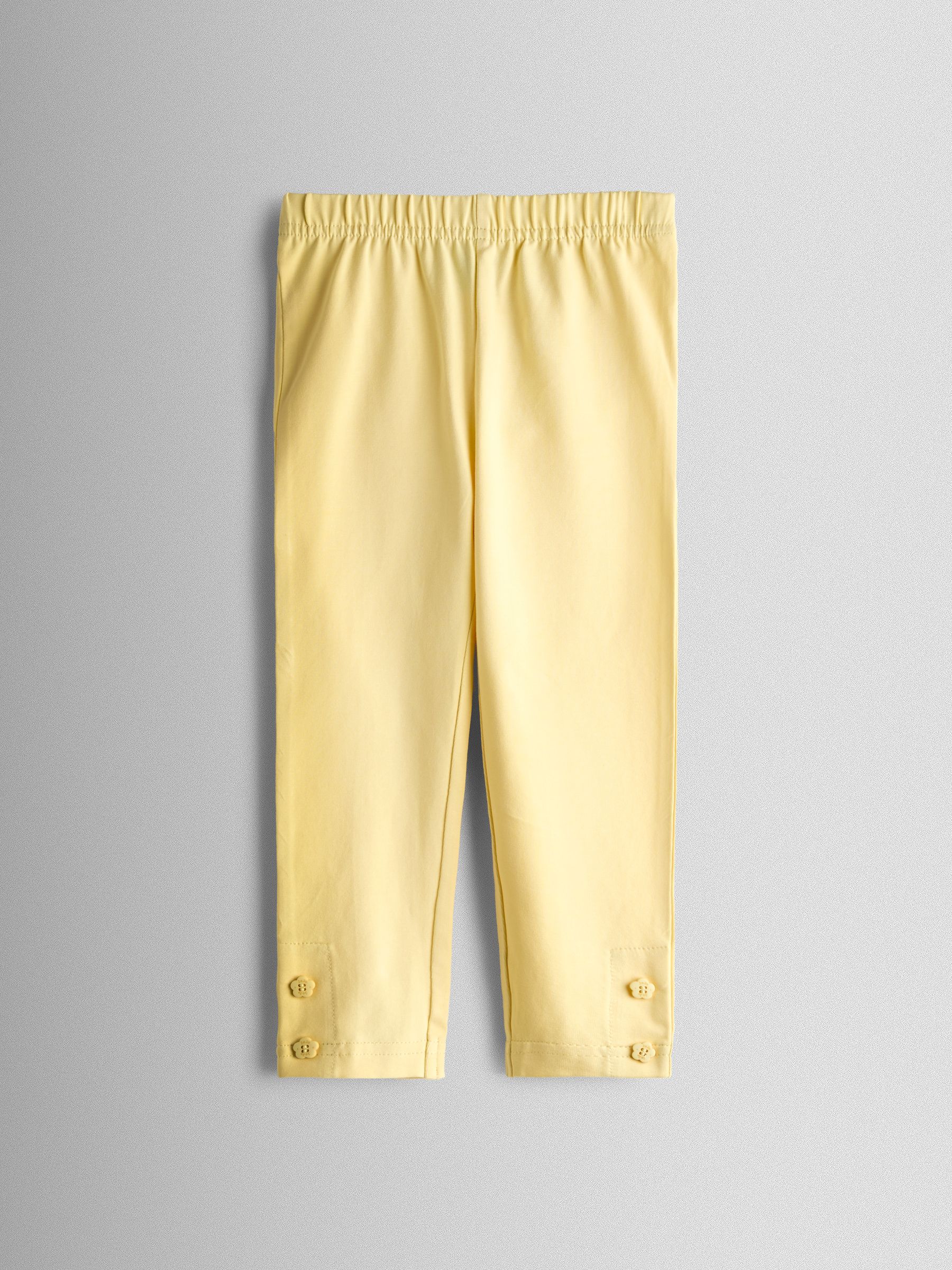 Mid Yellow Bunny Appliqué Frill Top And Leggings Set - Image 4 of 7