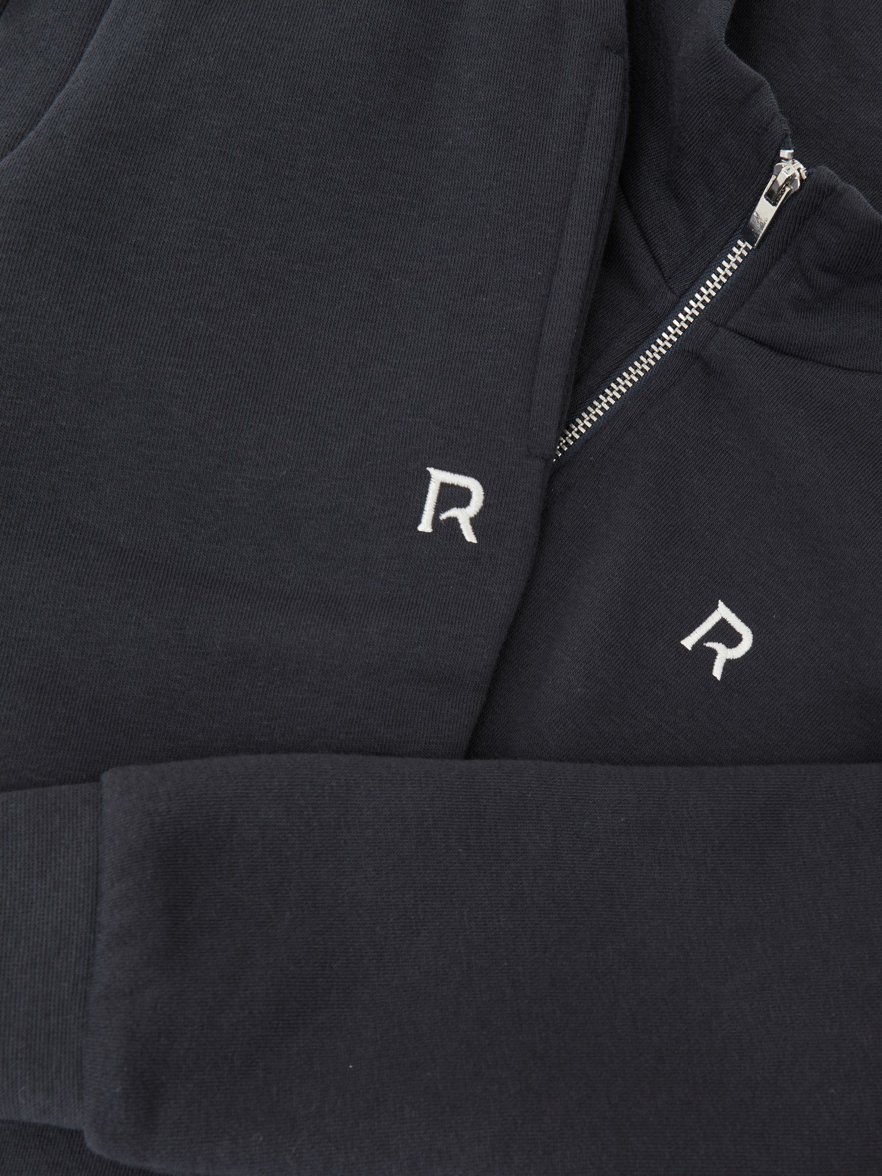 9-13 yrs Half-Zip Logo Tracksuit Set in Navy - Image 5 of 5