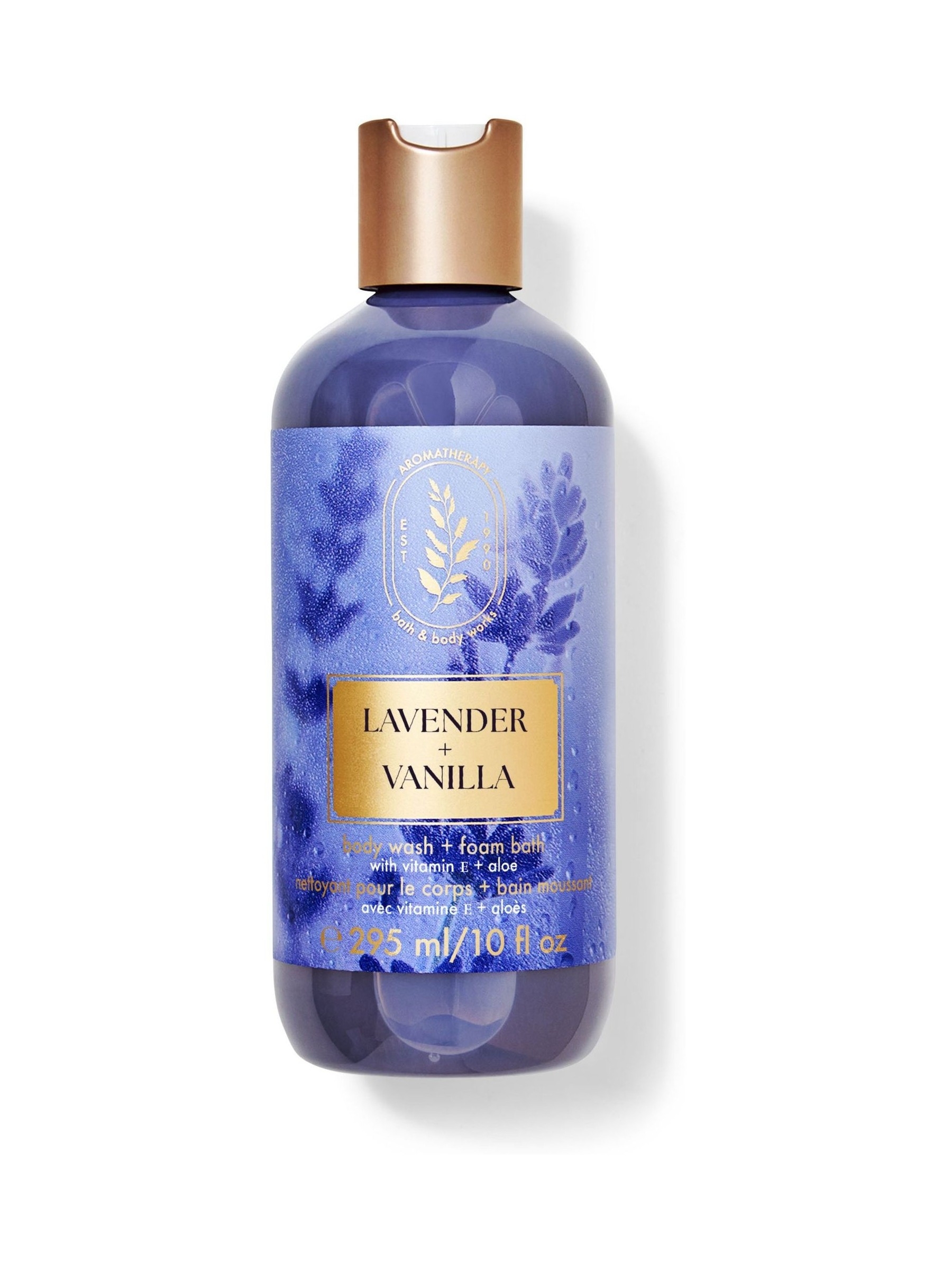 Lavender Vanilla Body Wash & Foam Bath 295ml - Image 1 of 2