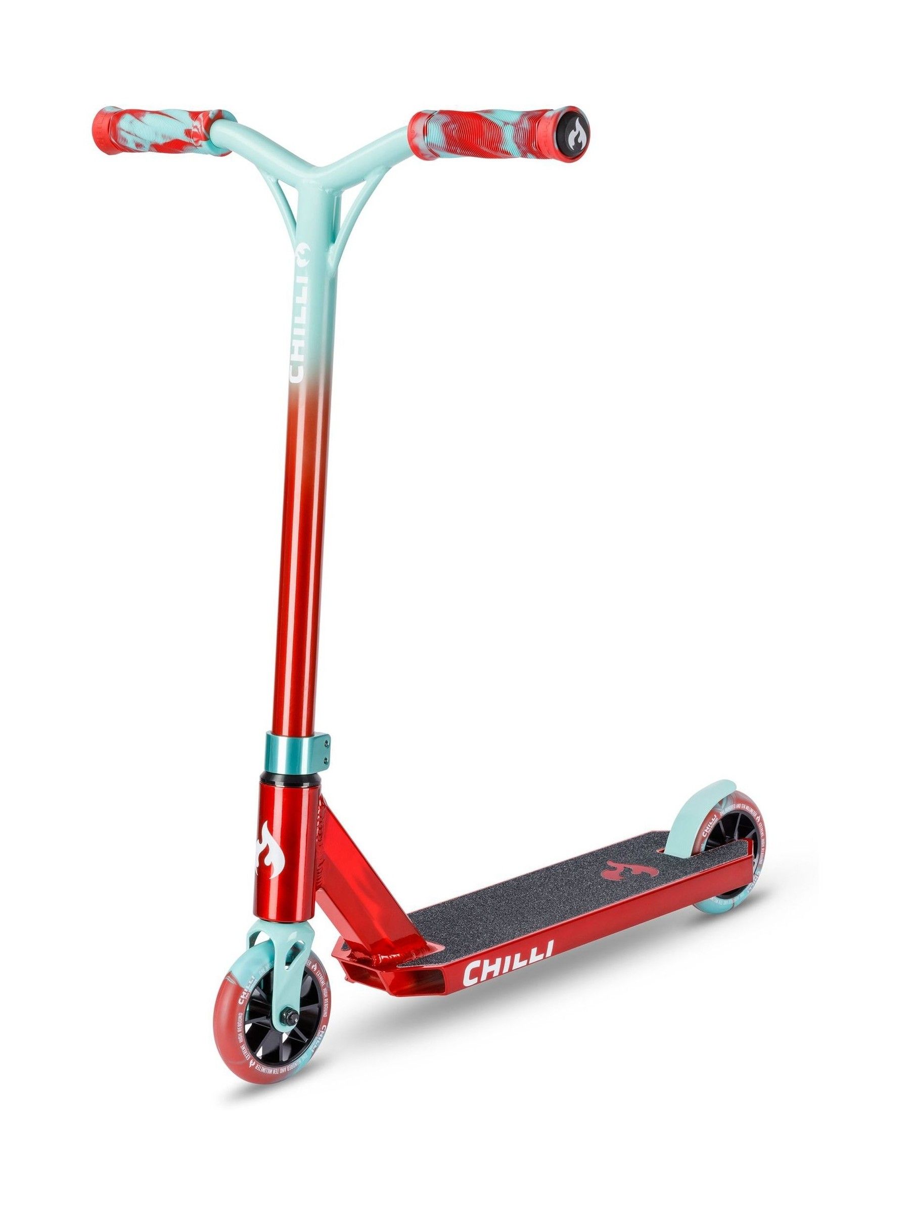 Red/Teal Chilli Pro Jumpstart Scooter - Image 1 of 6