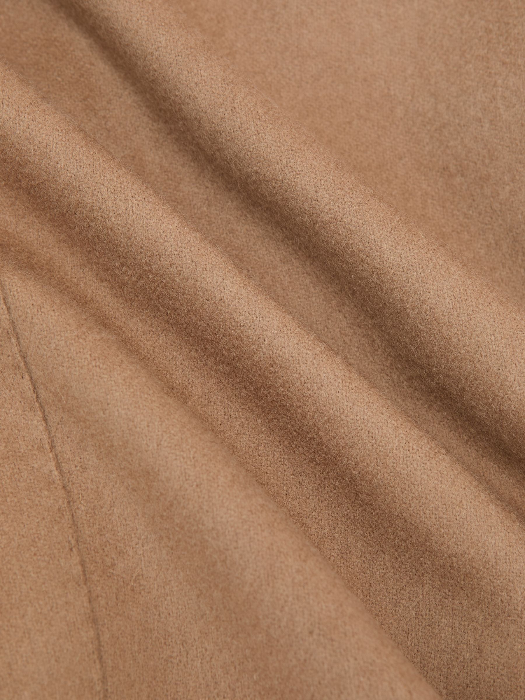 Atelier Cashmere Single-Breasted Blazer Tailored-Fit in Camel - image 5
