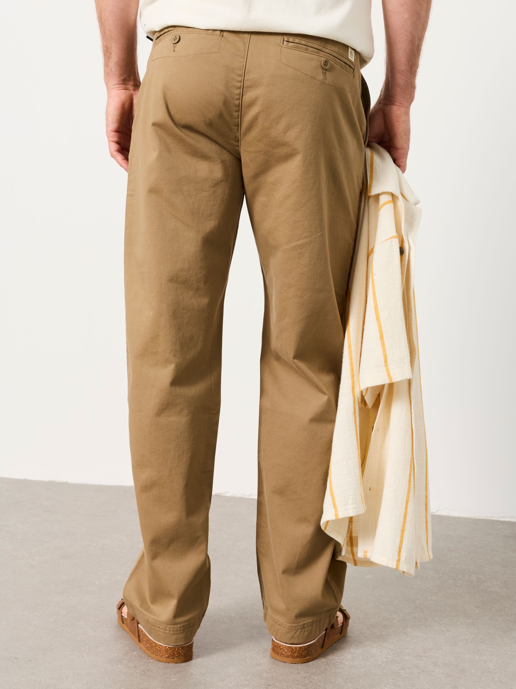 Carbis Stone Relaxed Fit Chinos - Image 2 of 5