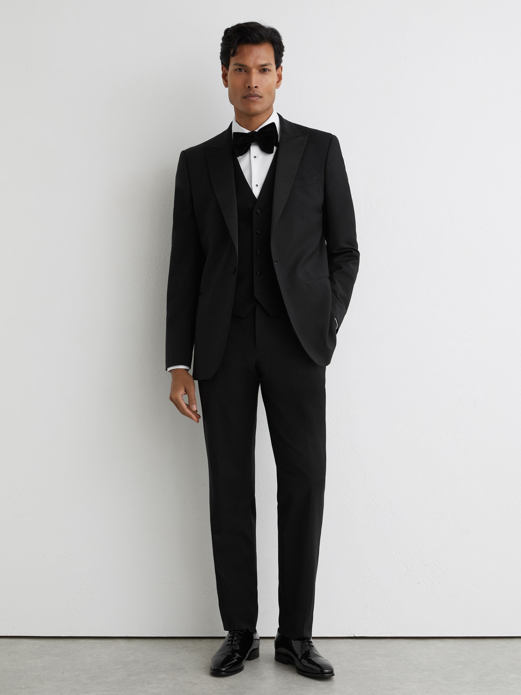 Waistcoat in Black - Image 3 of 6