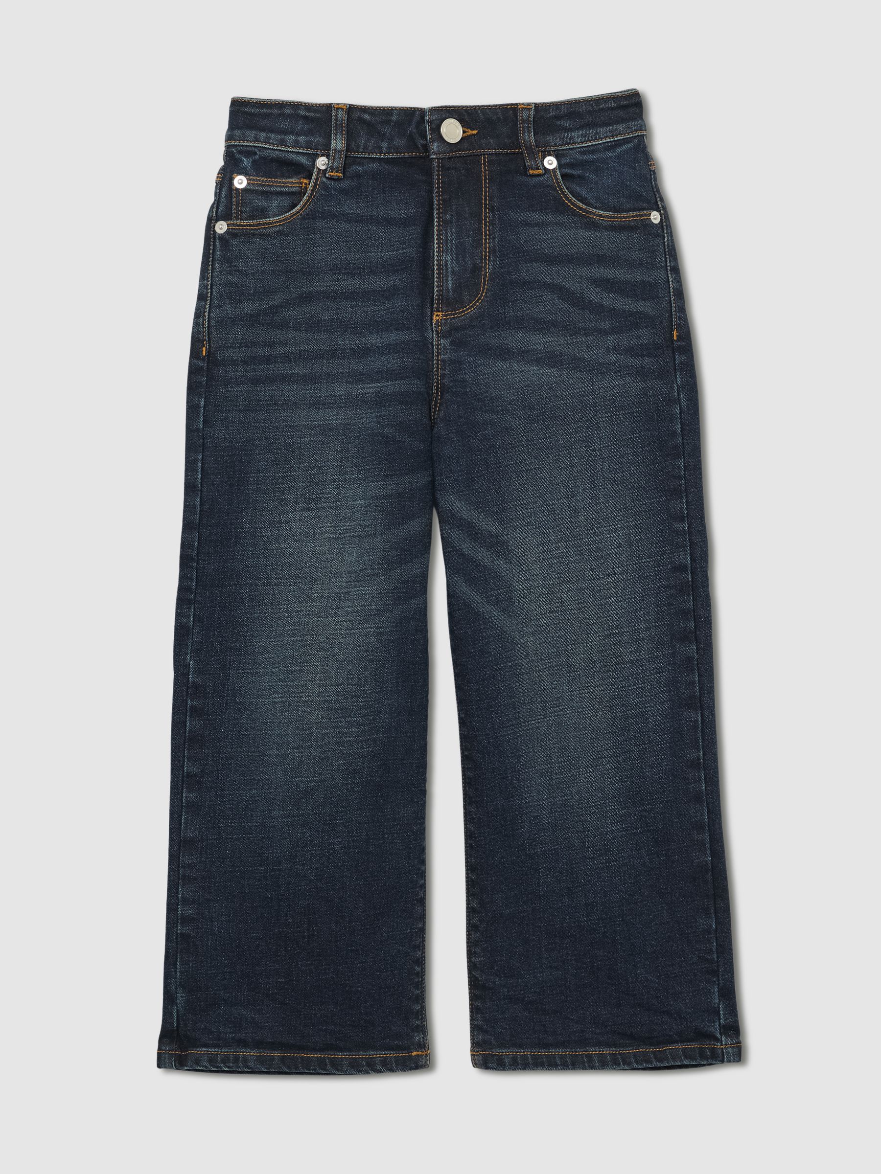 Wide-Leg Jeans in Indigo - Image 2 of 5