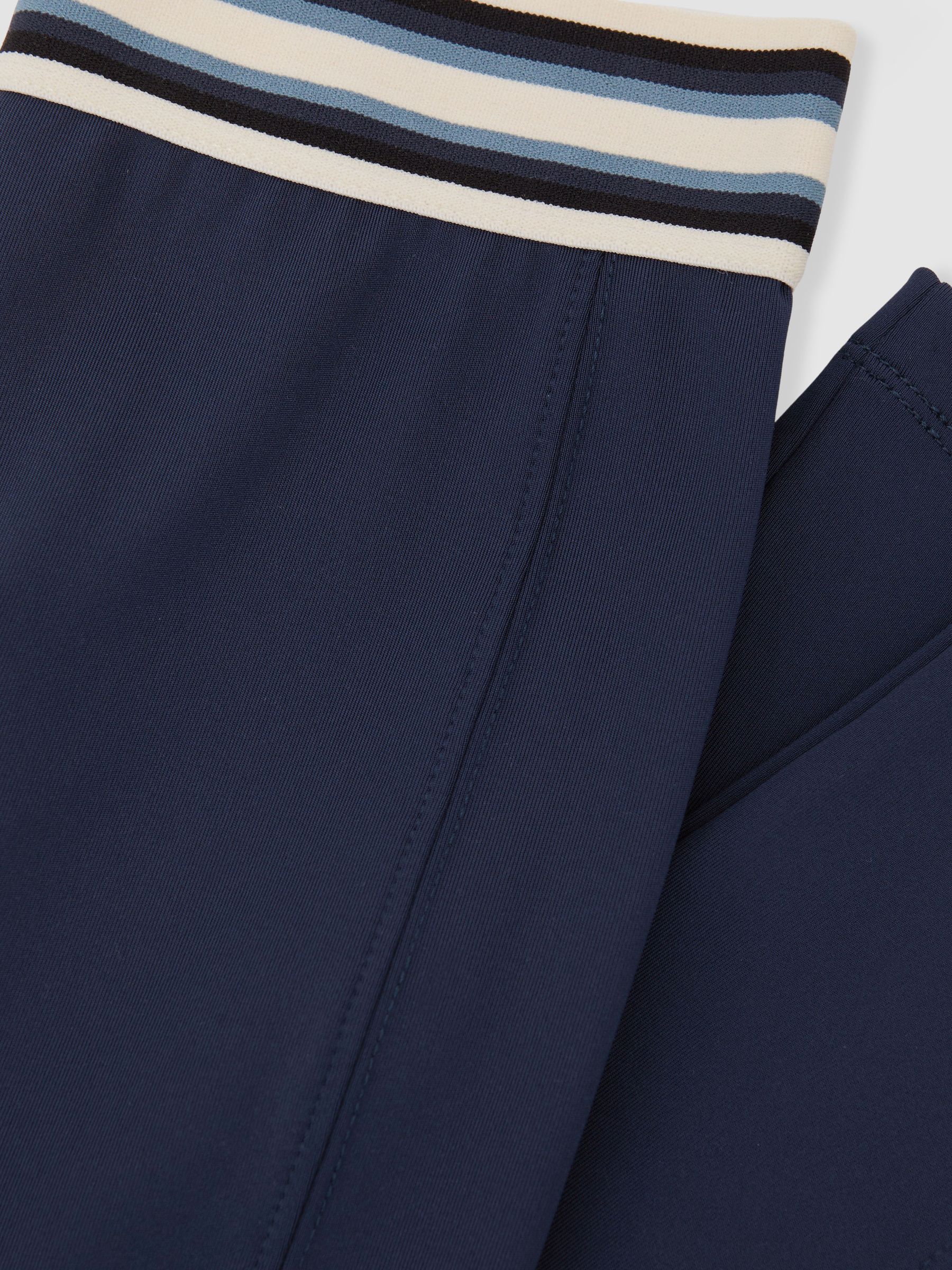 3-9 yrs Stripe-Waist Leggings in Blue - Bild 5 von 5