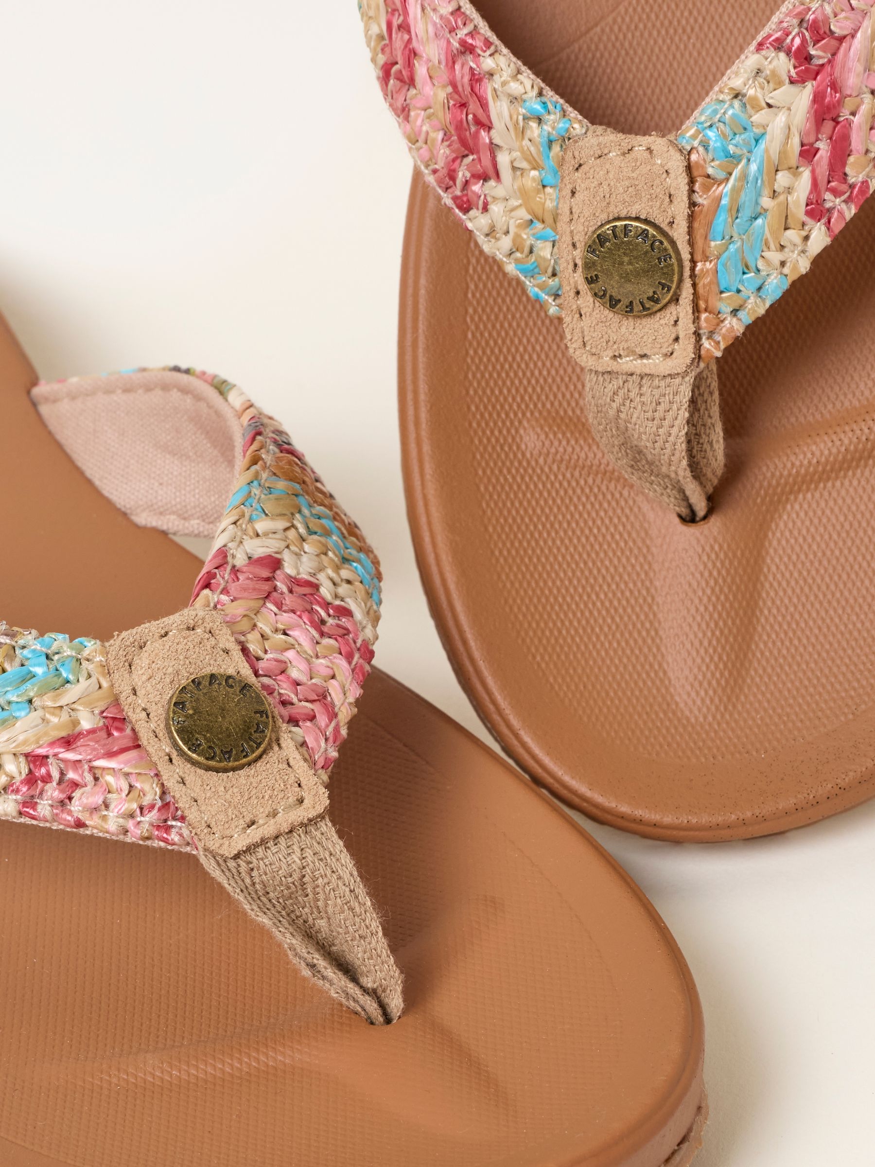 Edie Tan Brown Comfort Flip Flop - Image 2 of 3