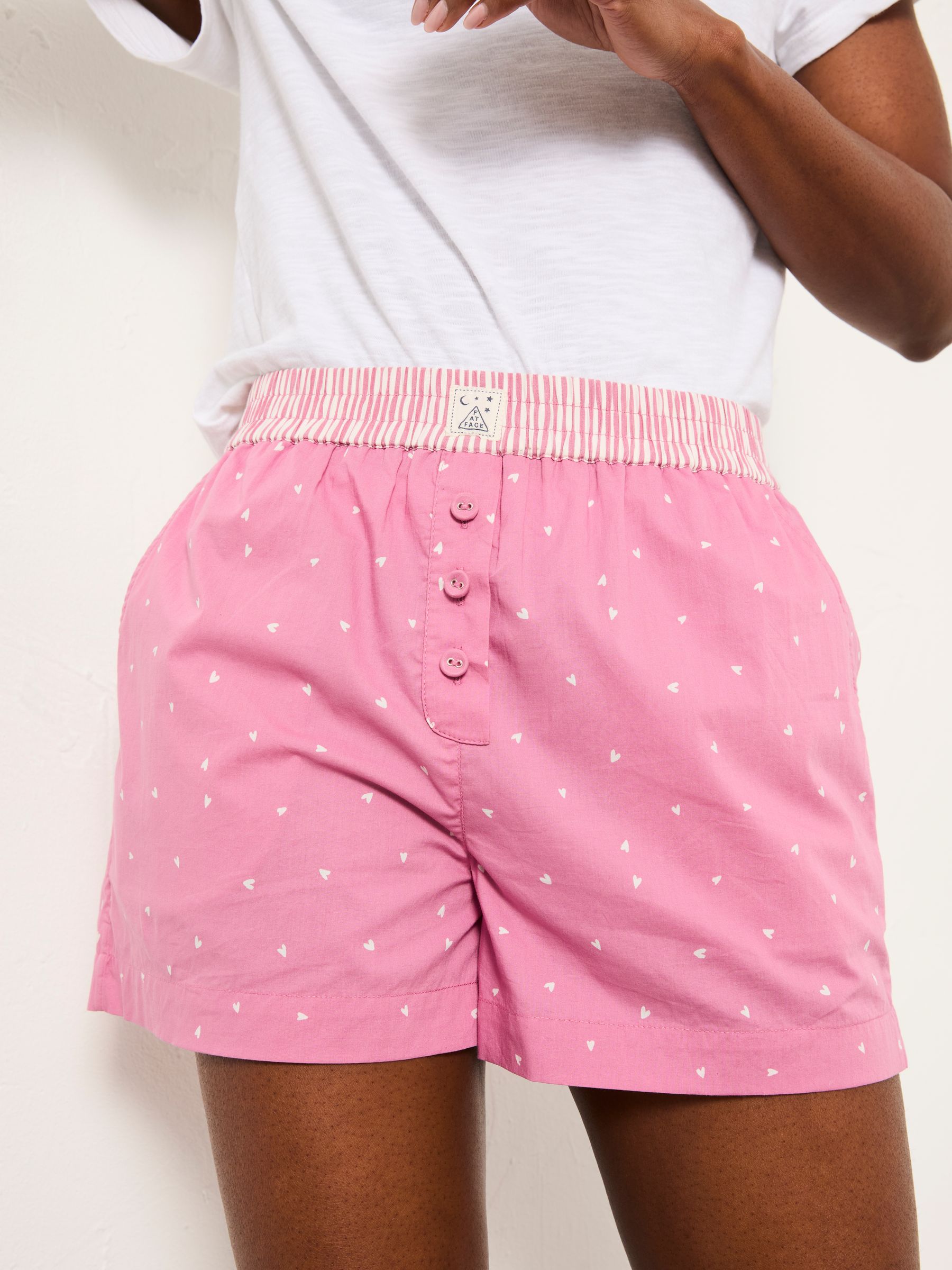 Pink 2 Pack Boyfriend Pyjama Short Set - Image 2 of 6