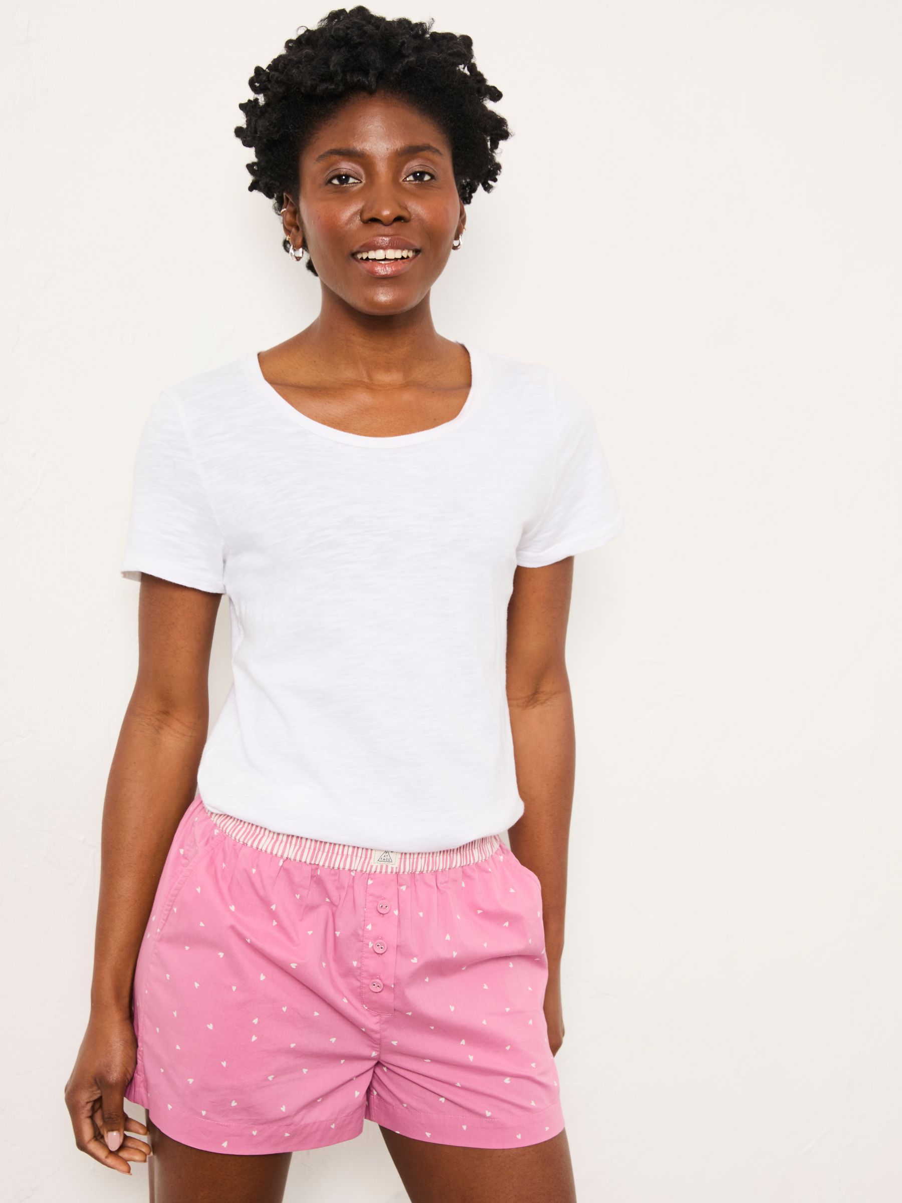 Pink 2 Pack Boyfriend Pyjama Short Set - Image 4 of 6