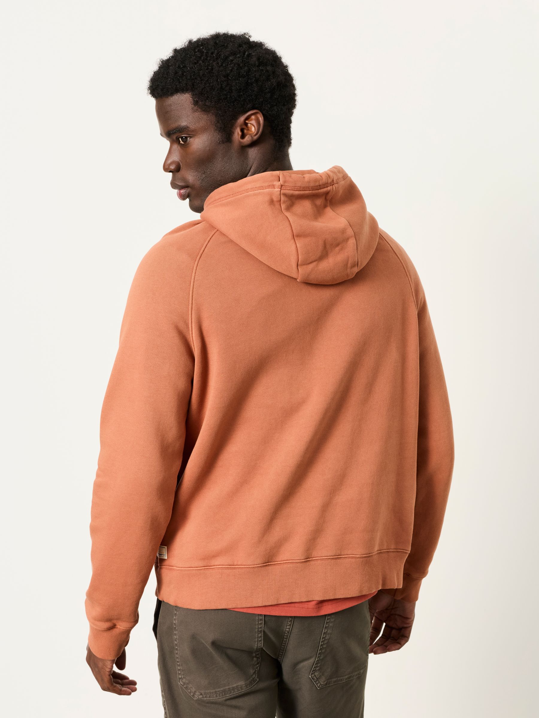 Brooke Terracotta Raglan Hoody - Image 2 of 6