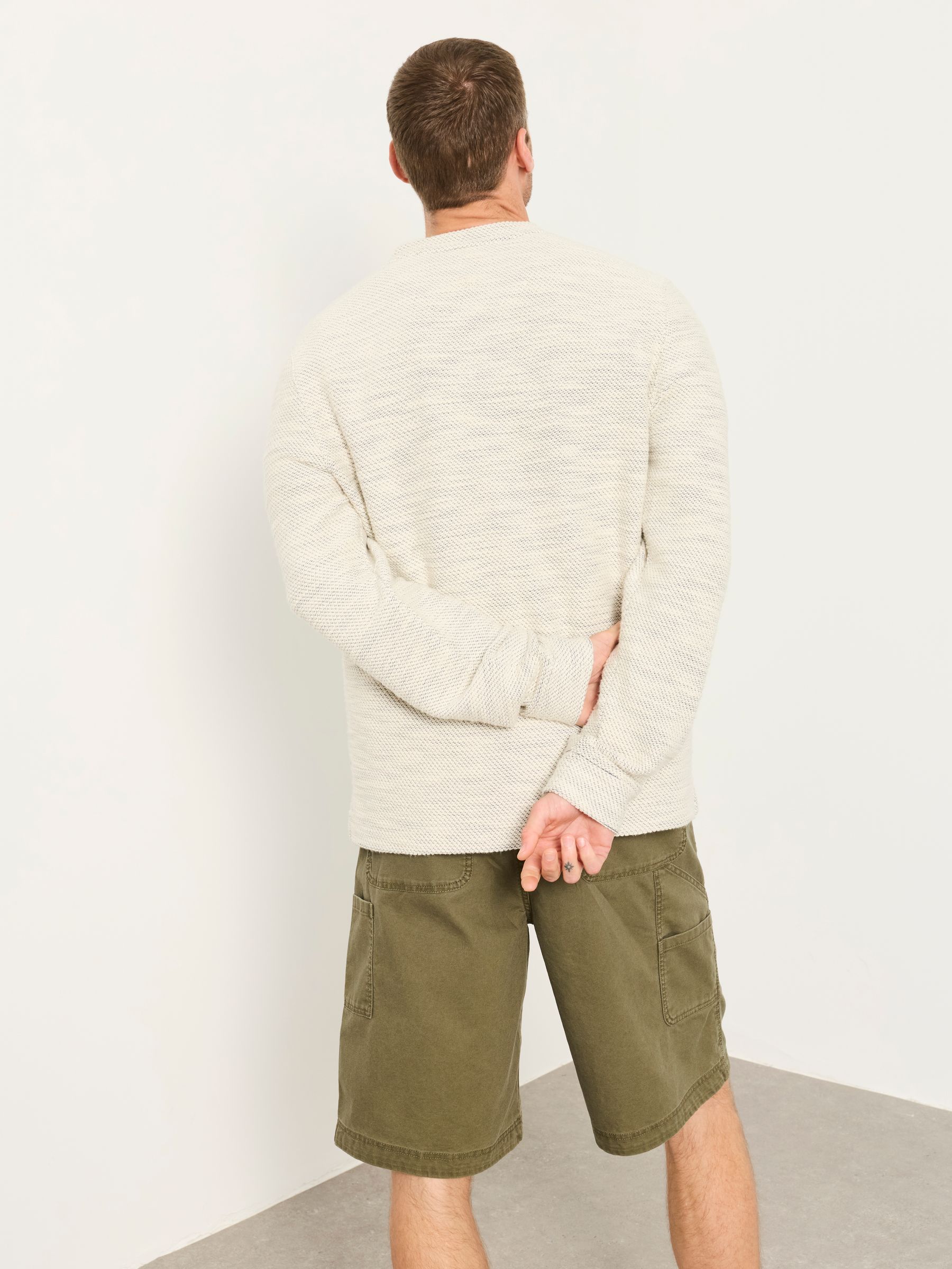 Oatmeal Woolacombe Henley - Image 3 of 7