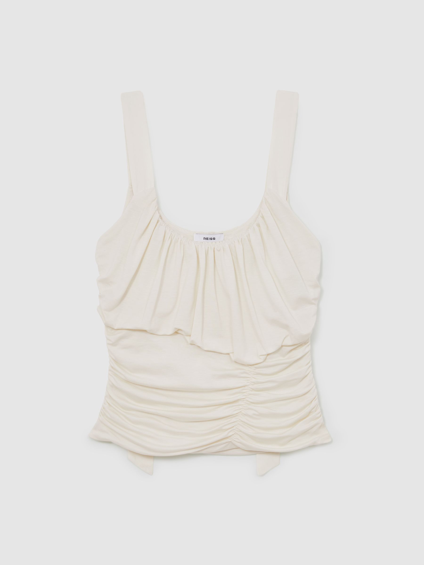 Reiss | Royal Ballet Ruched Vest in Ivory - image 1