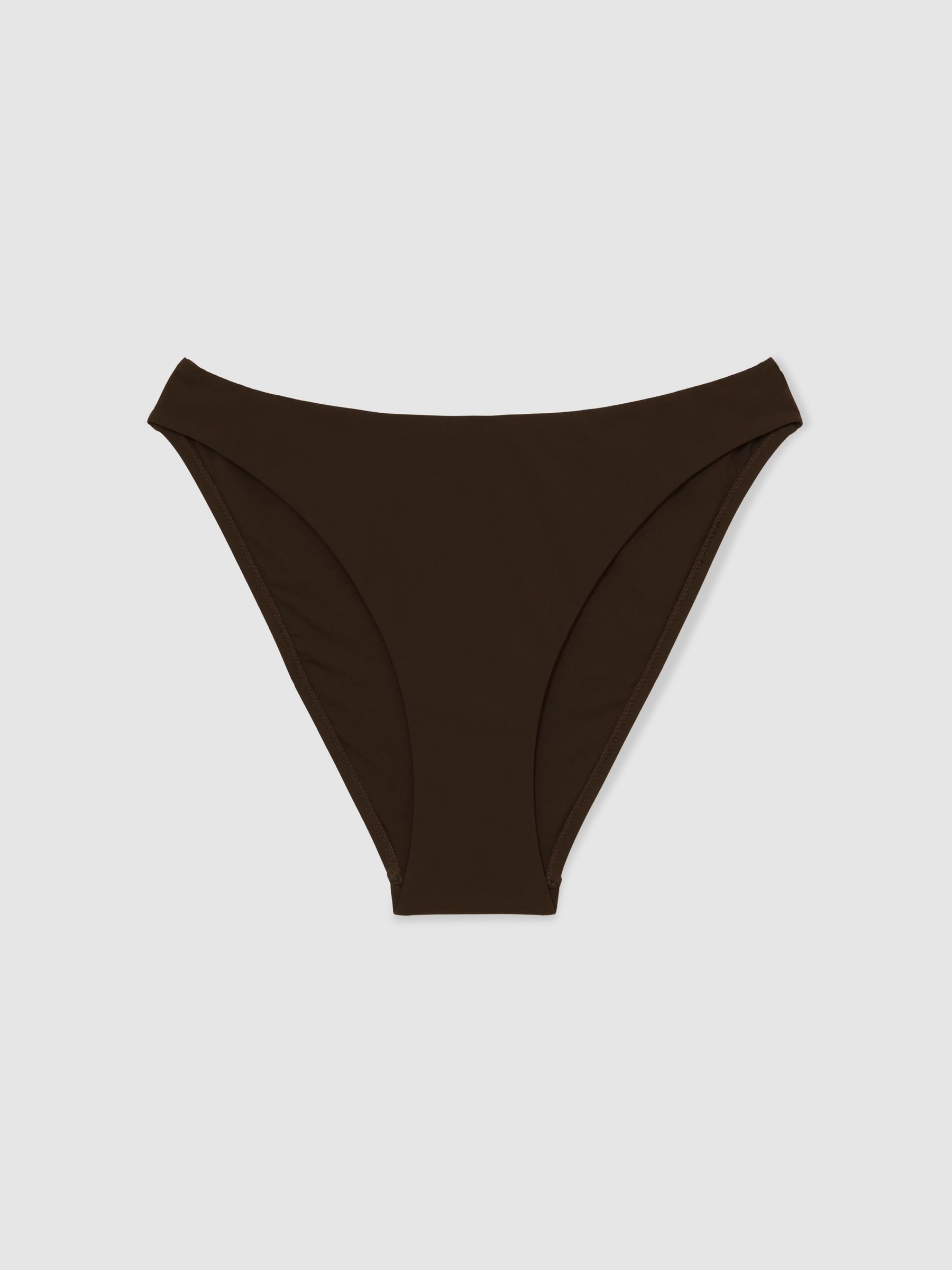 Fixed Side Bikini Bottoms in Chocolate - Image 2 of 6