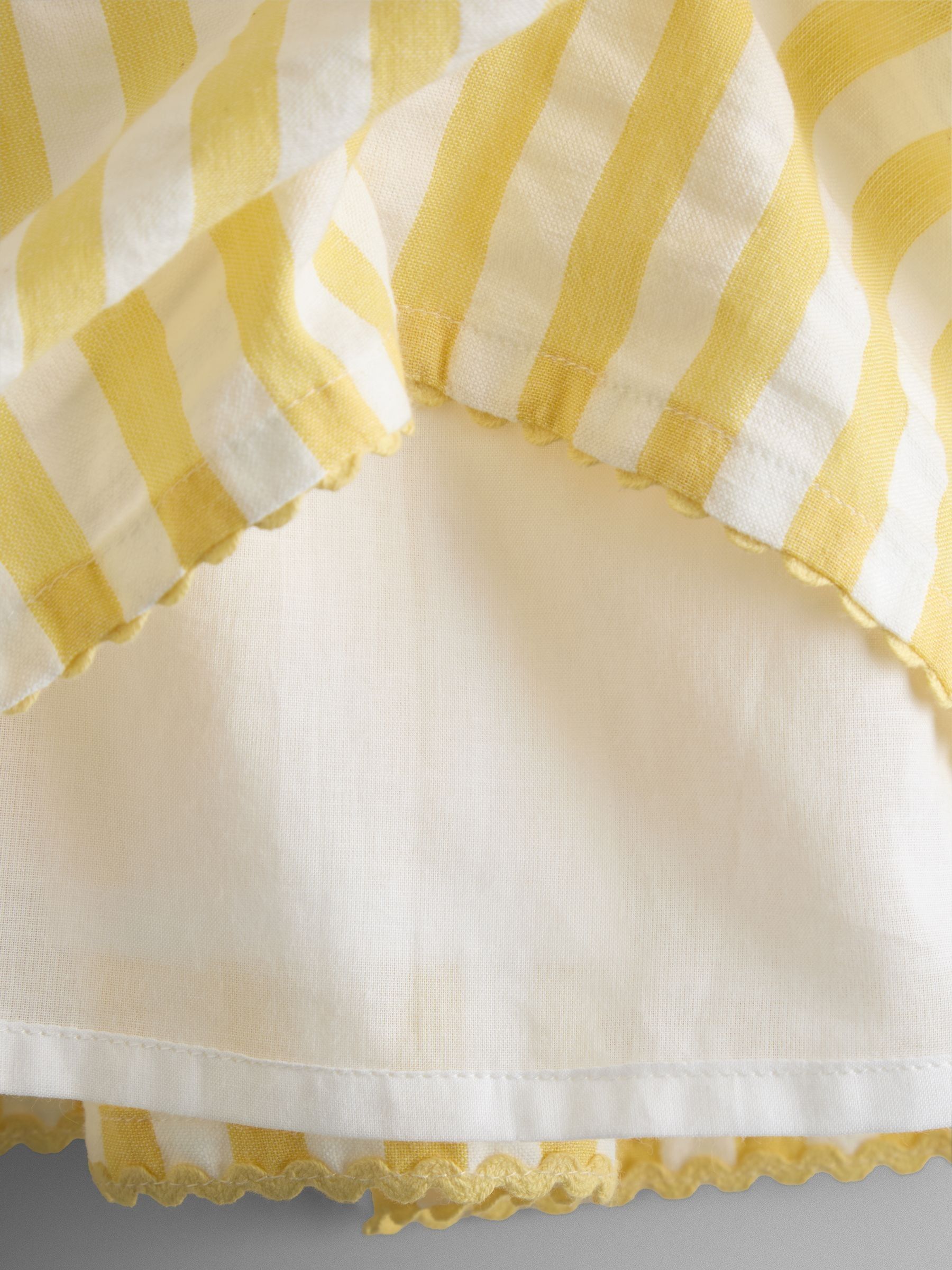 Yellow Cross Back Appliqué Sundress - Image 5 of 5