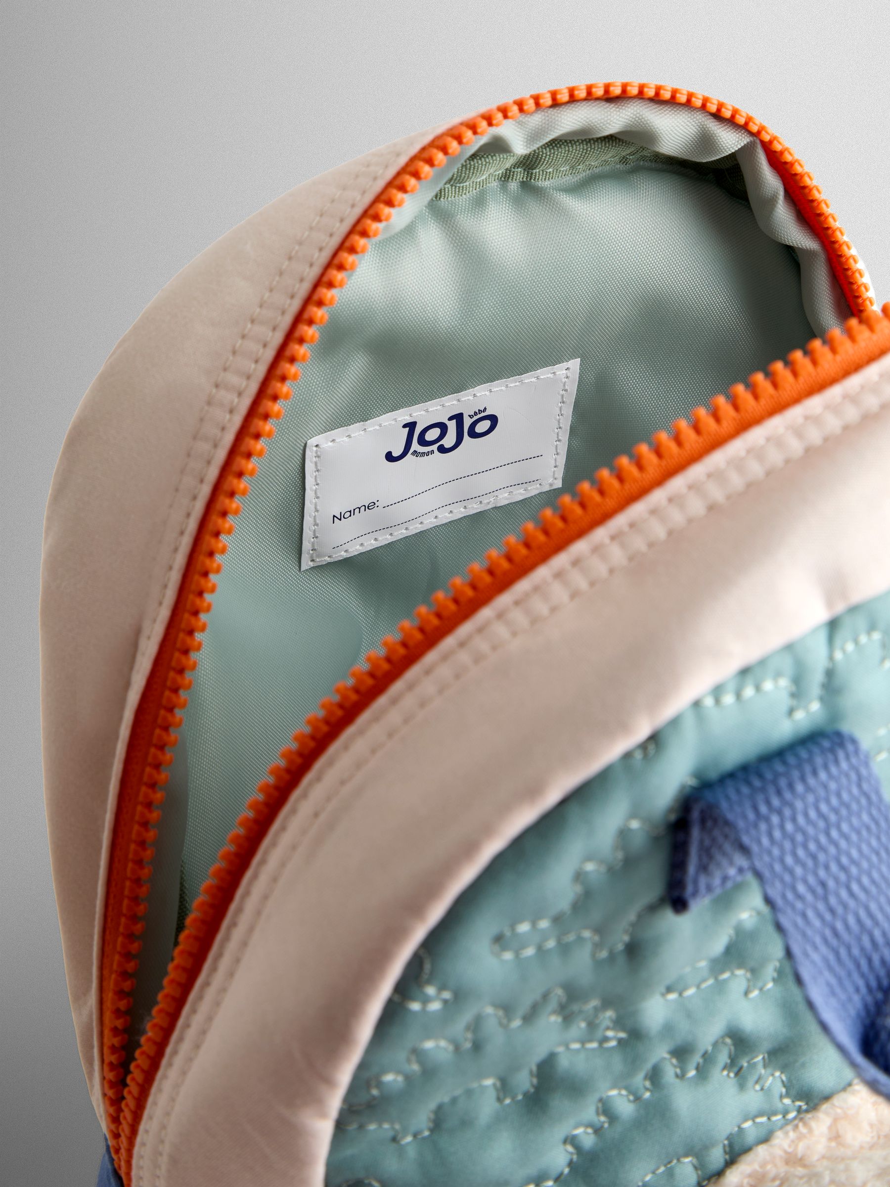 Green Dino Quilted Backpack - Image 5 of 5