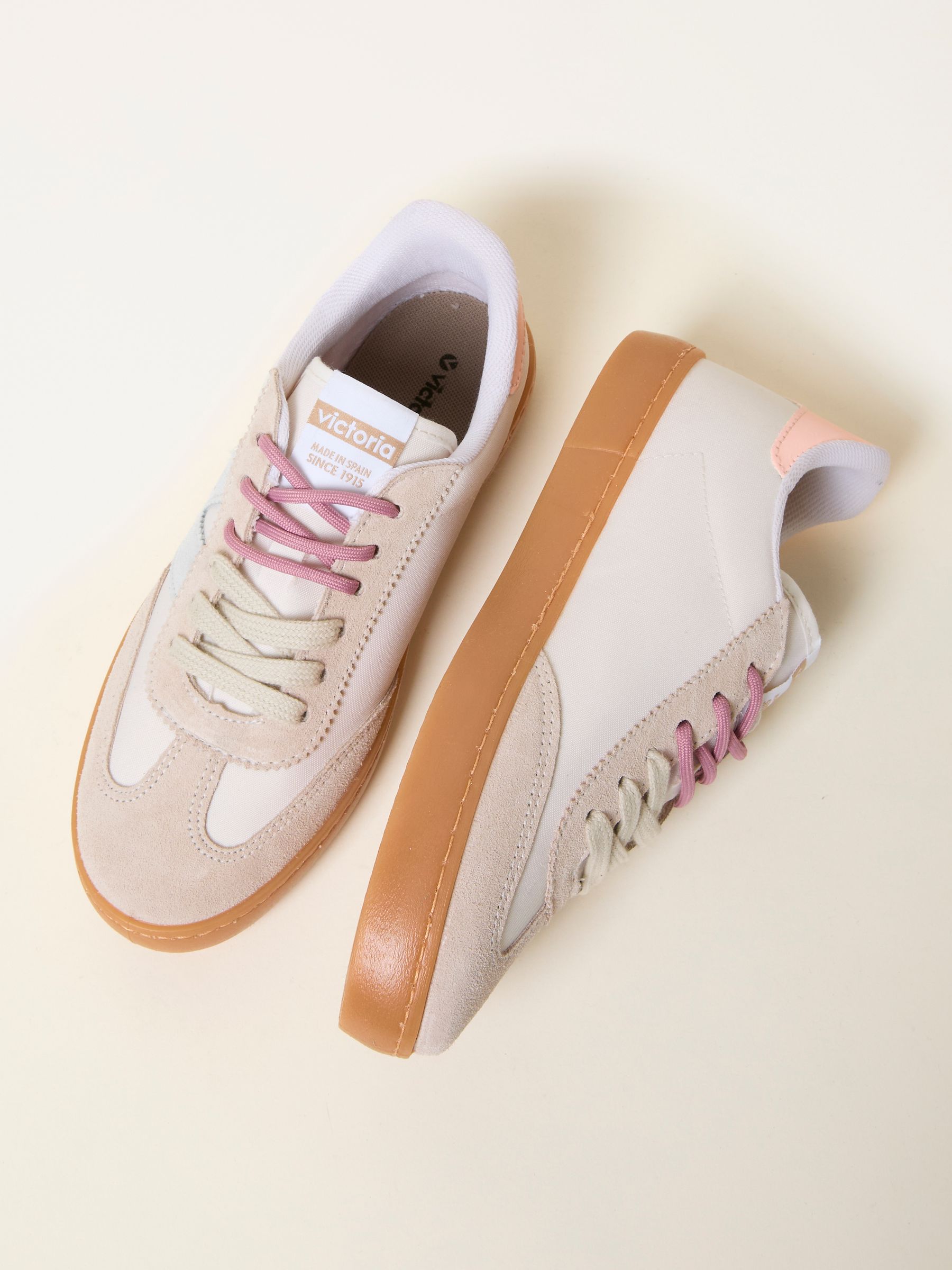 Blush Pink Victoria Berlin Trainer - Image 3 of 3