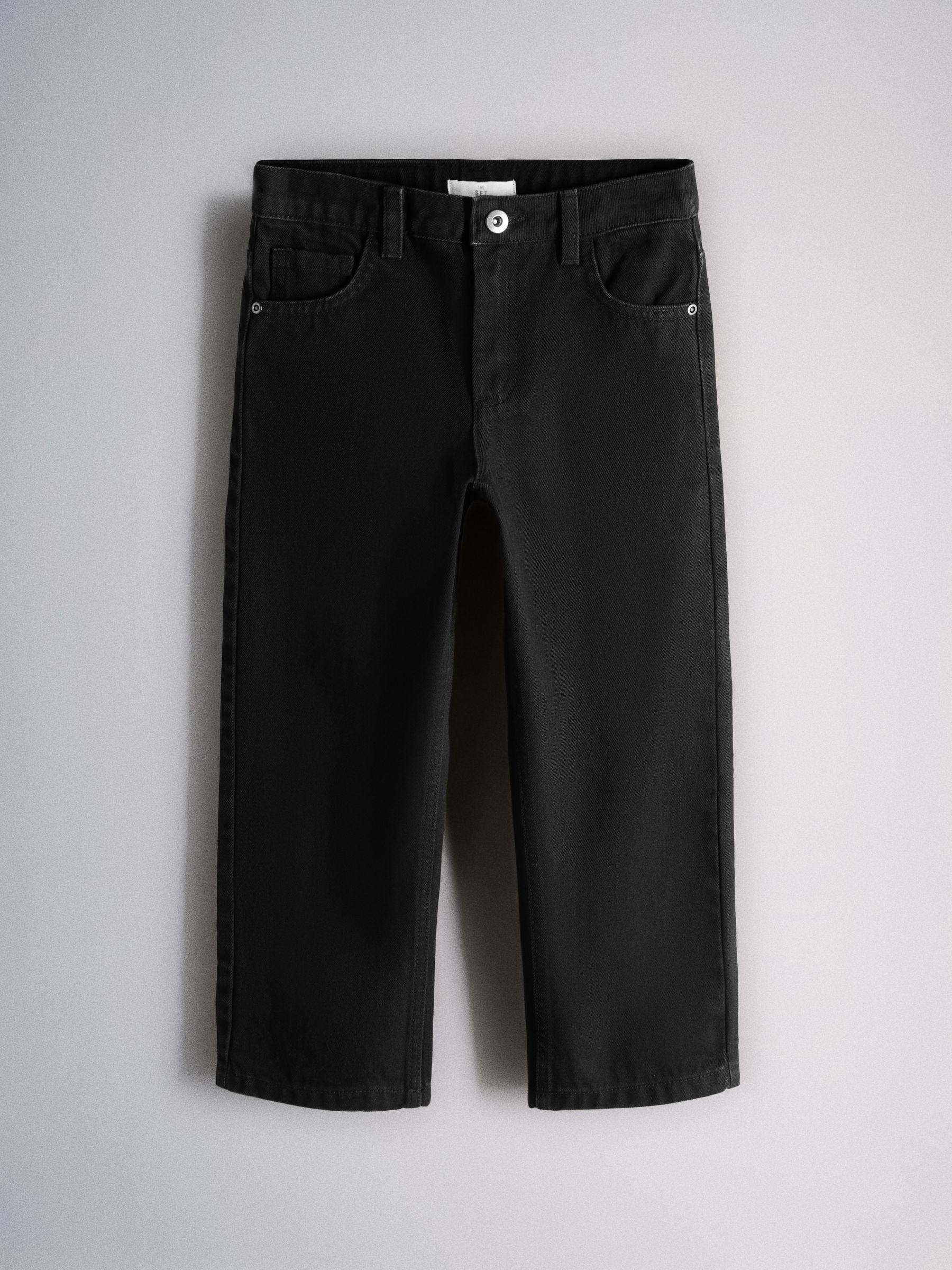 Black/Grey 2 Pack Straight Leg Jeans - Image 3 of 5