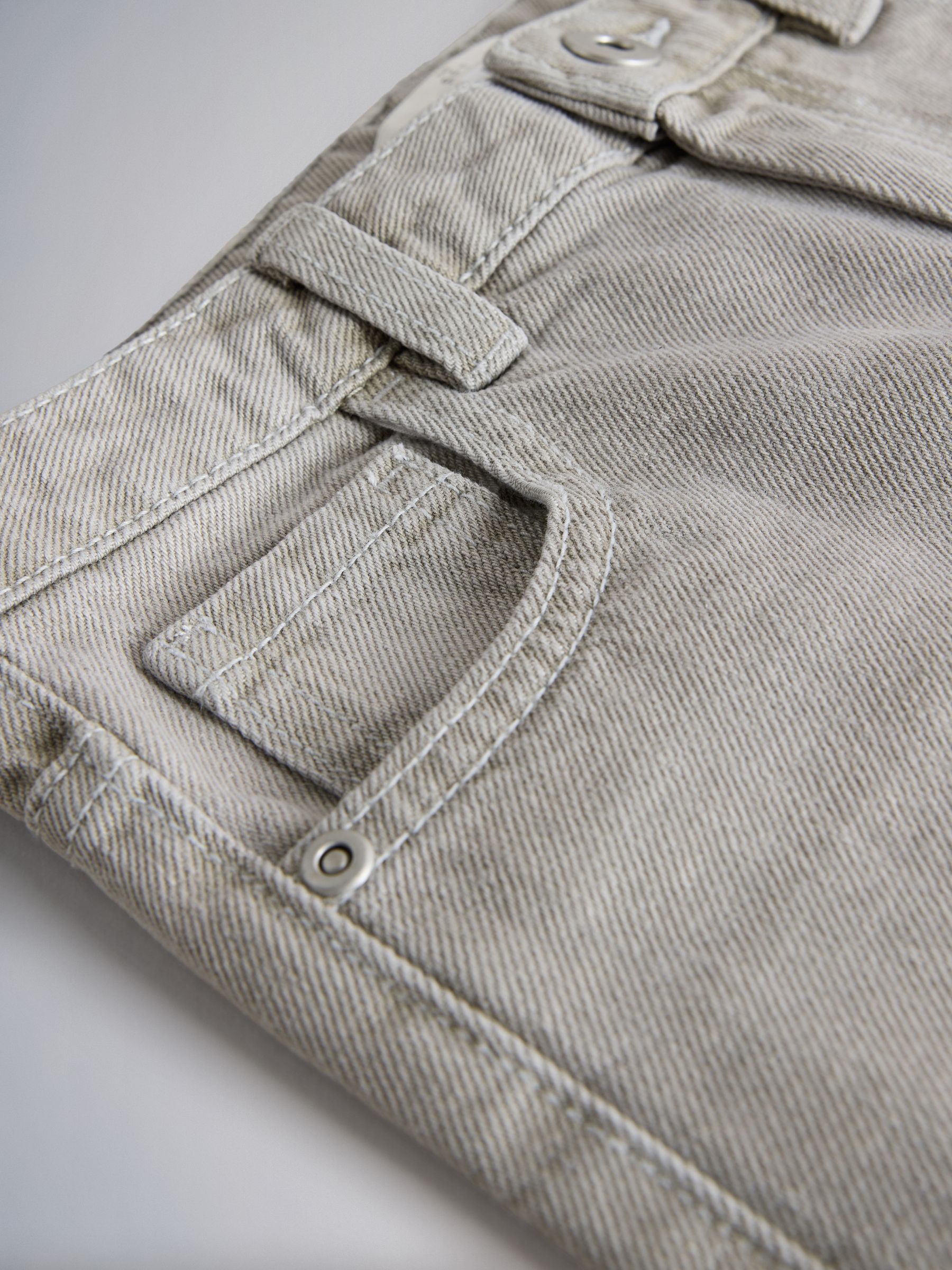 Black/Grey 2 Pack Straight Leg Jeans - Image 5 of 5