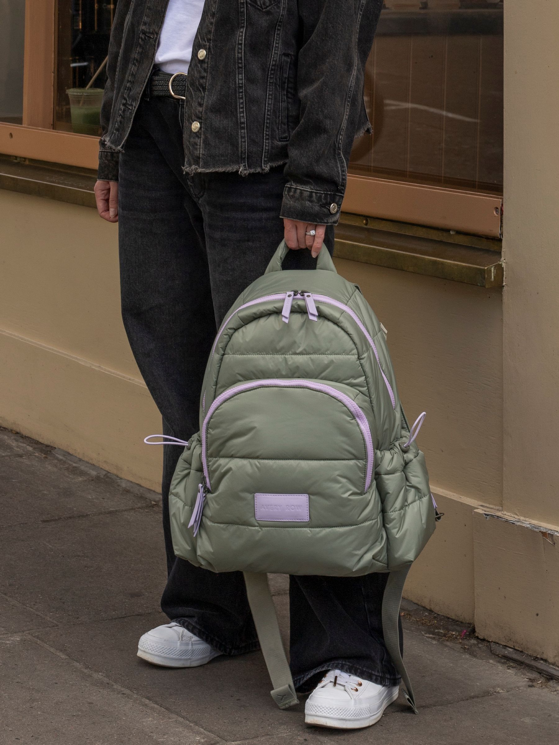 Olive Green Changing Backpack - Image 2 of 6 Olive Green Changing Backpack - Image 2 of 6