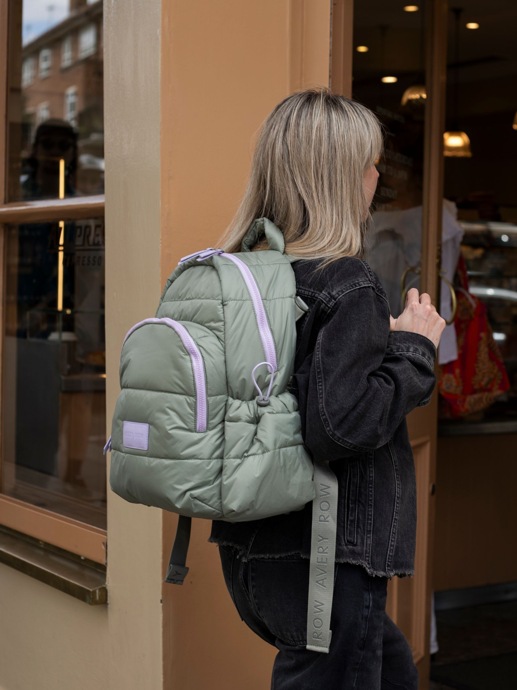 Olive Green Changing Backpack - Image 6 of 6