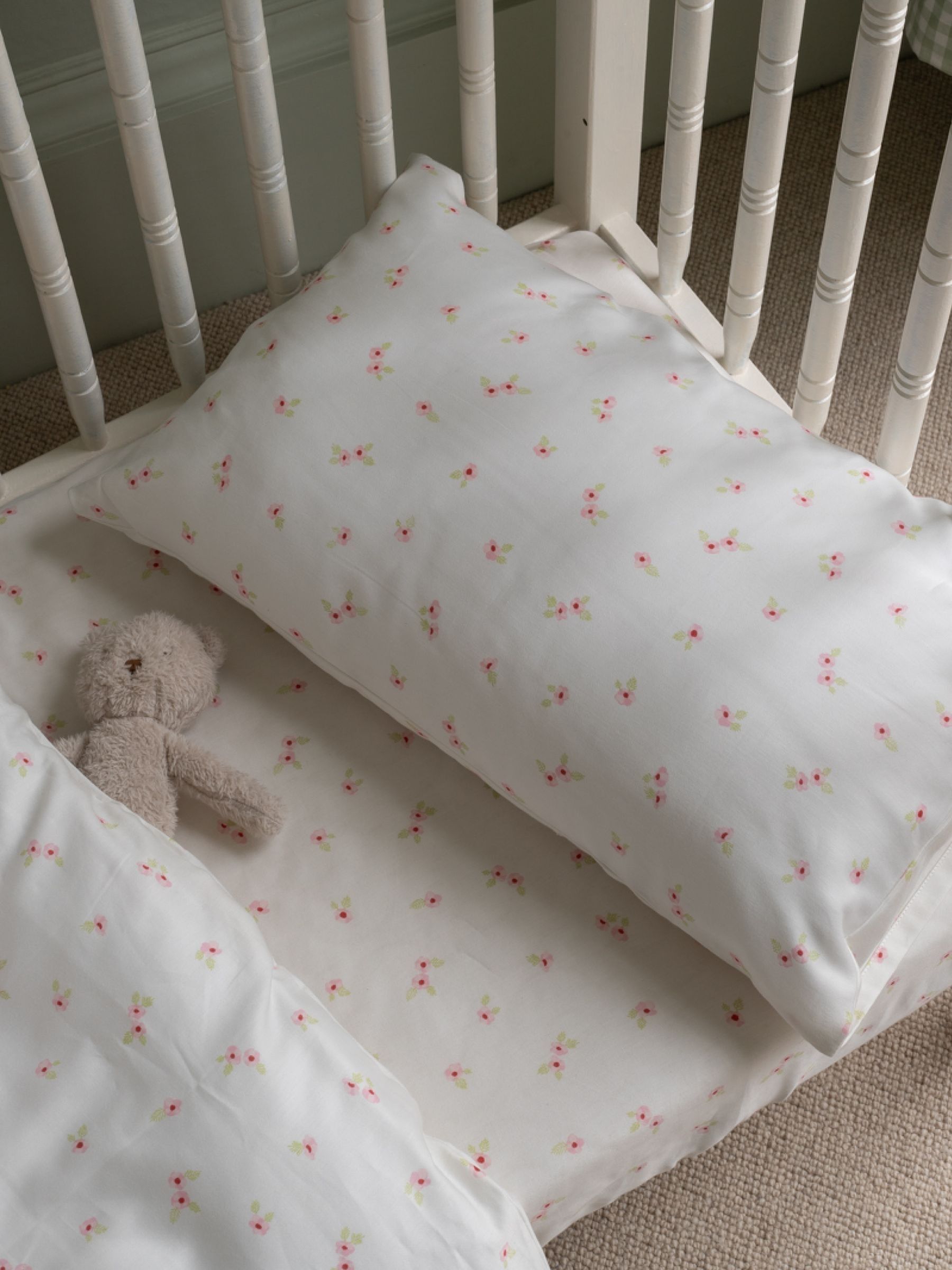 Anemone Cotbed Fitted Sheet - Image 2 of 4