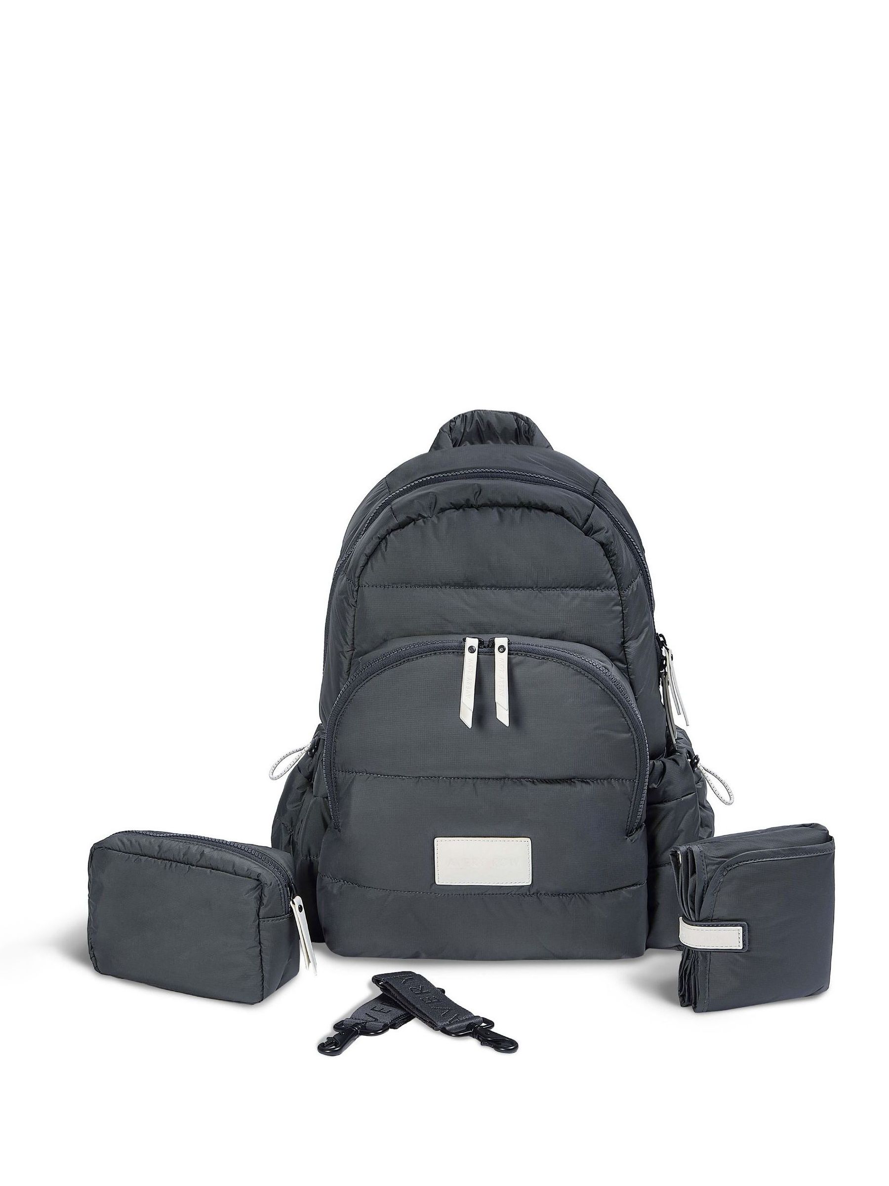 Soft Black Changing Backpack - Image 1 of 6 Soft Black Changing Backpack - Image 1 of 6