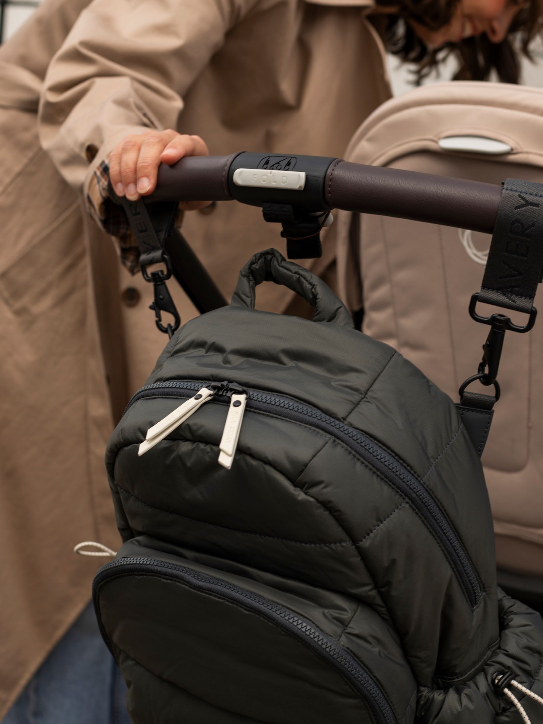 Soft Black Changing Backpack - Image 3 of 6