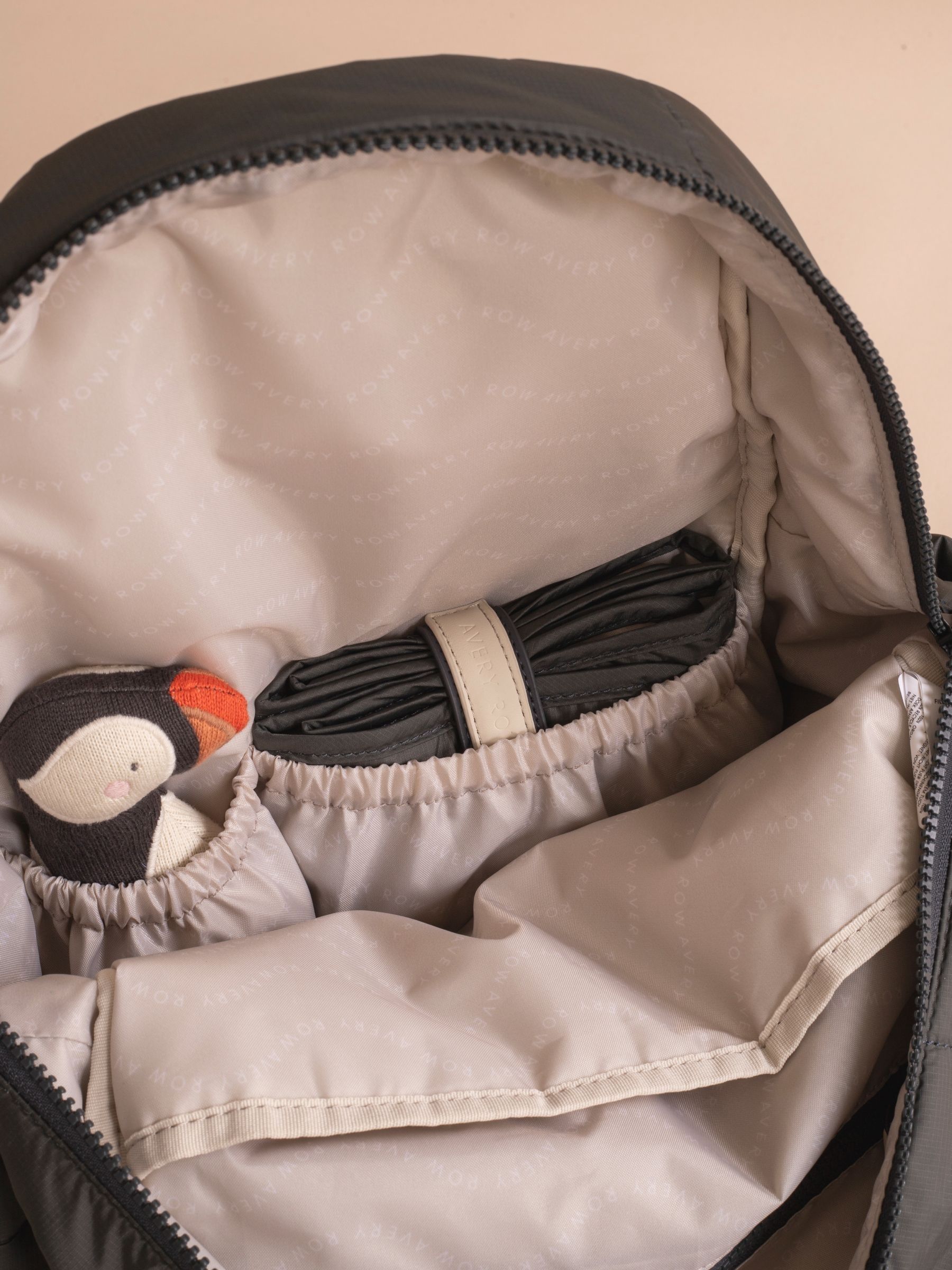 Soft Black Changing Backpack - Image 5 of 6