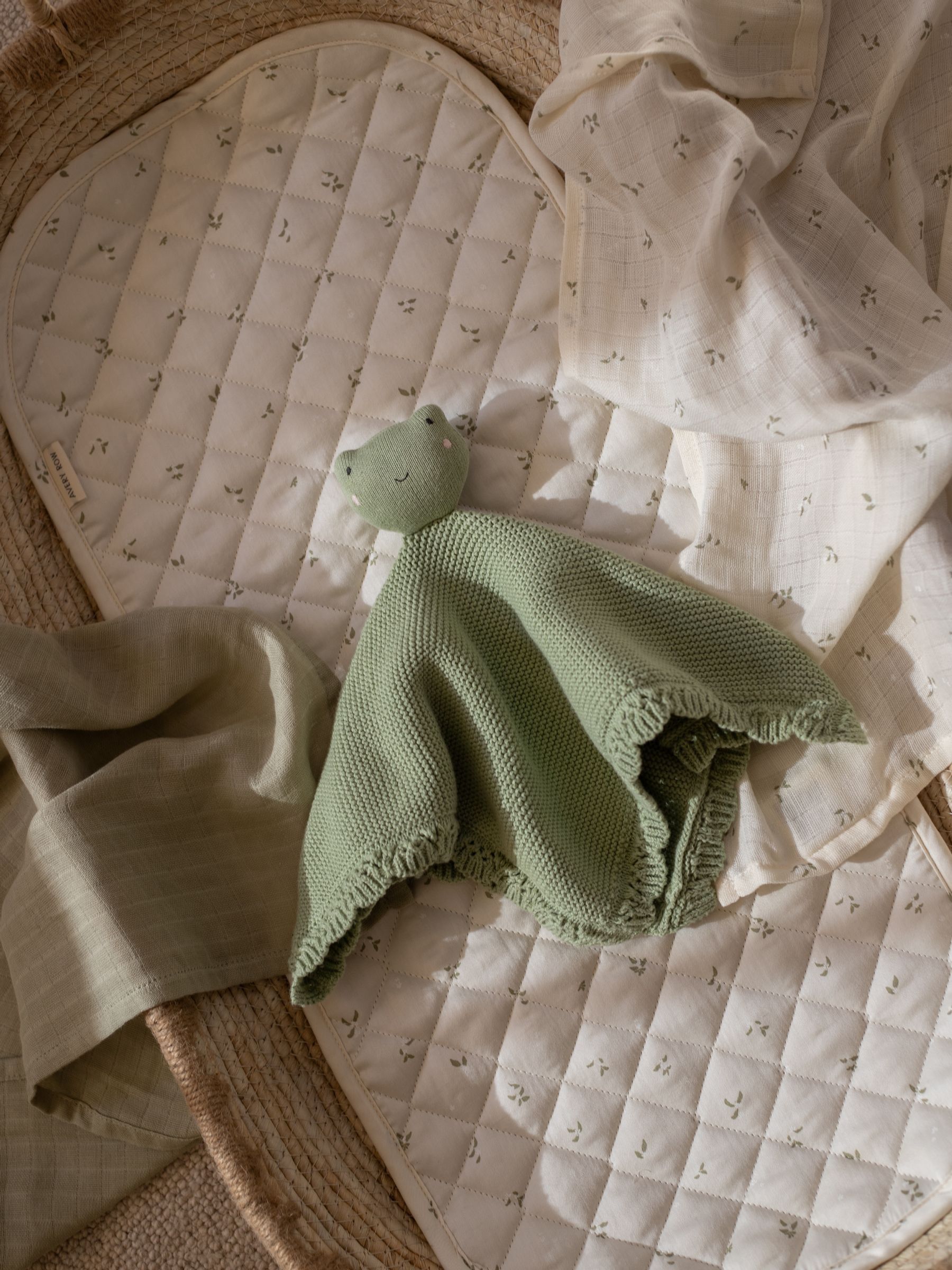 Frog Cuddle Cloth - Image 1 of 4 Frog Cuddle Cloth - Image 1 of 4