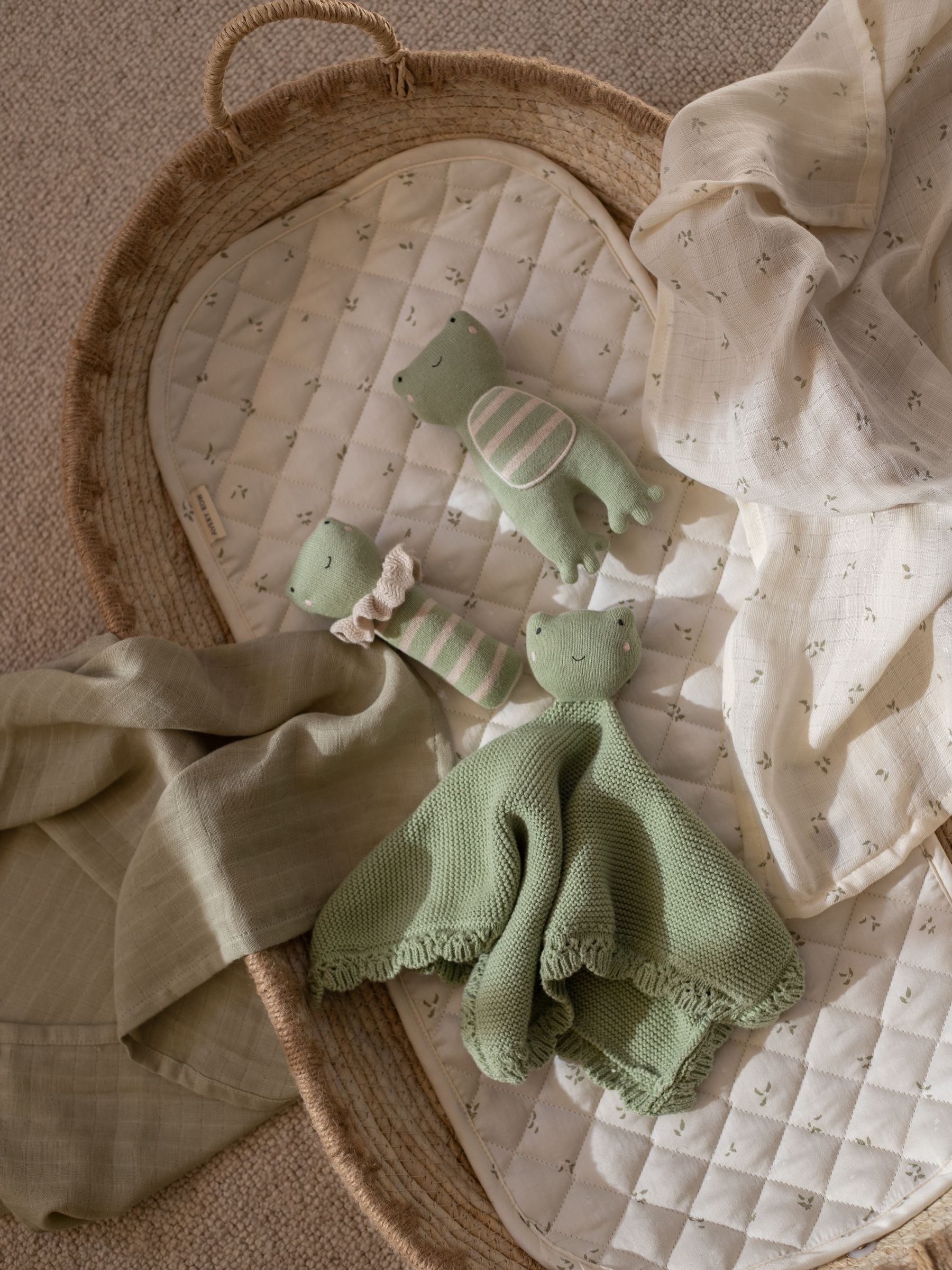 Frog Cuddle Cloth - Image 2 of 4 Frog Cuddle Cloth - Image 2 of 4