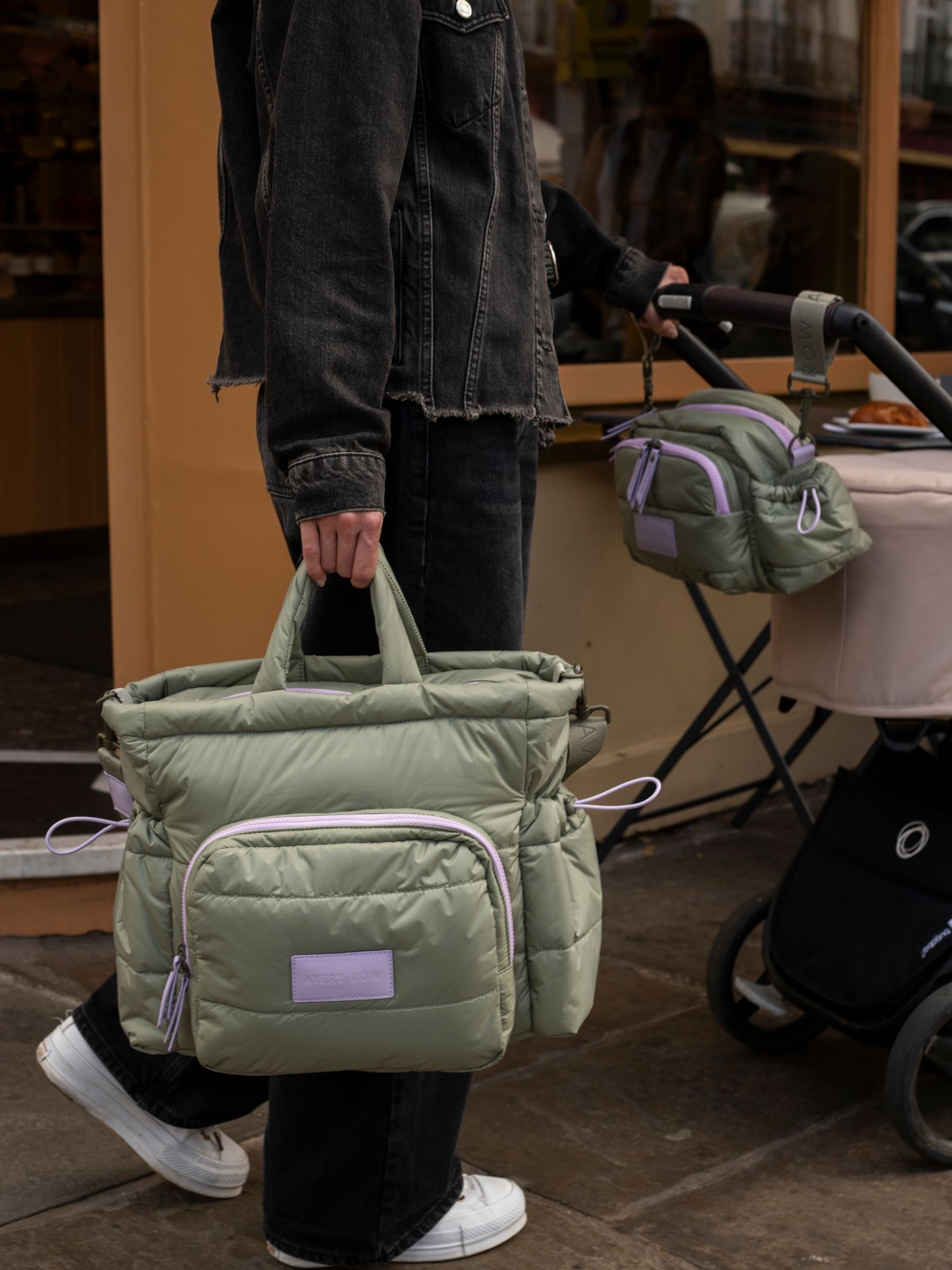 Olive Green Changing Tote Bag - Image 2 of 6