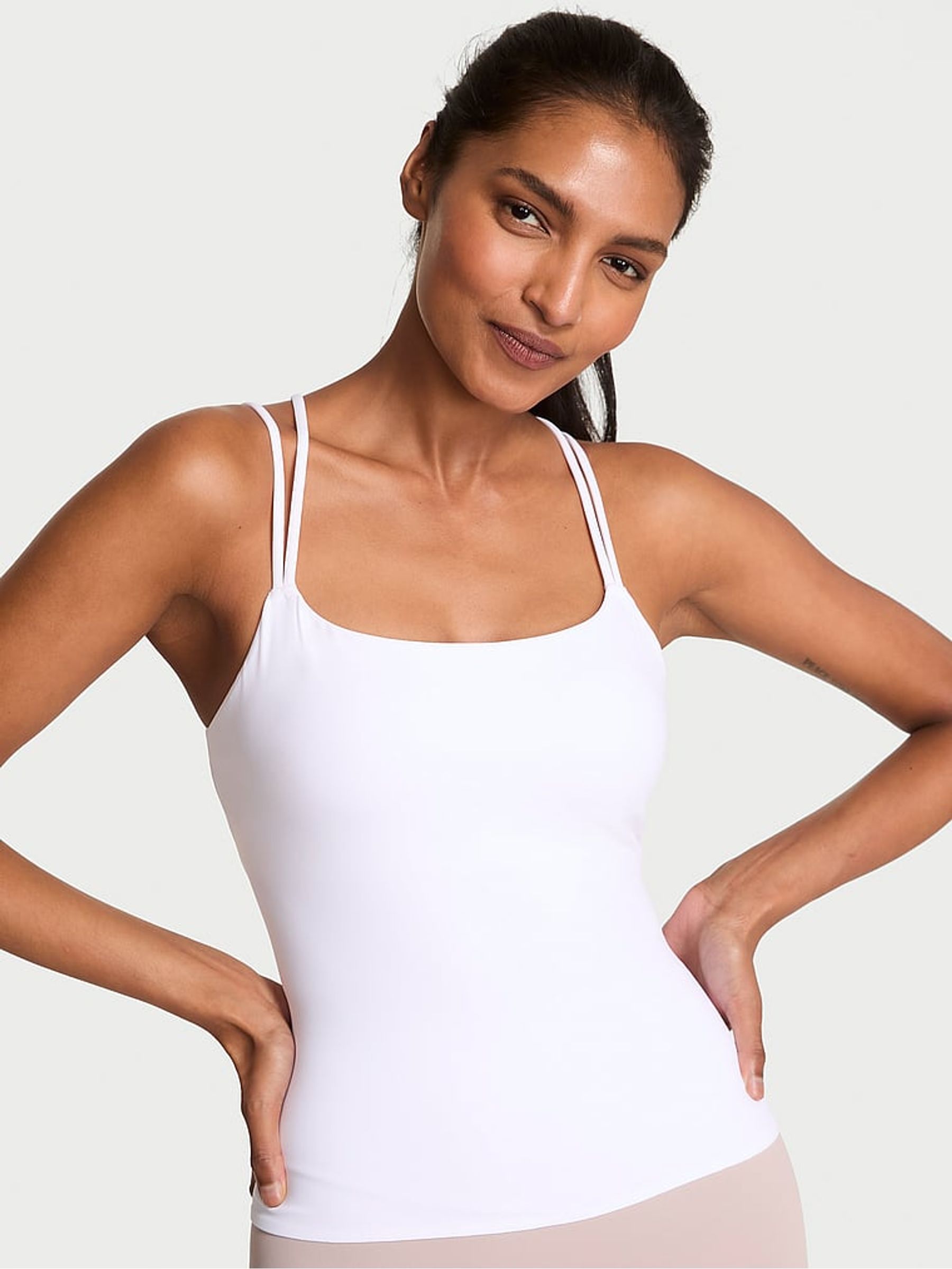 White Elevate™ Strappy Tank Top - Image 1 of 2