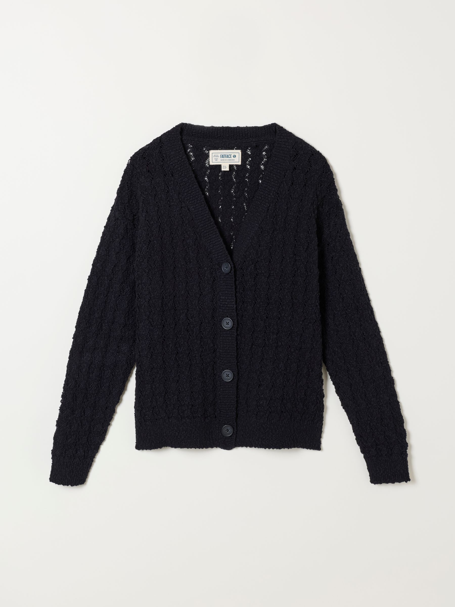 Winnie Black Knitted Cardigan - Image 1 of 1