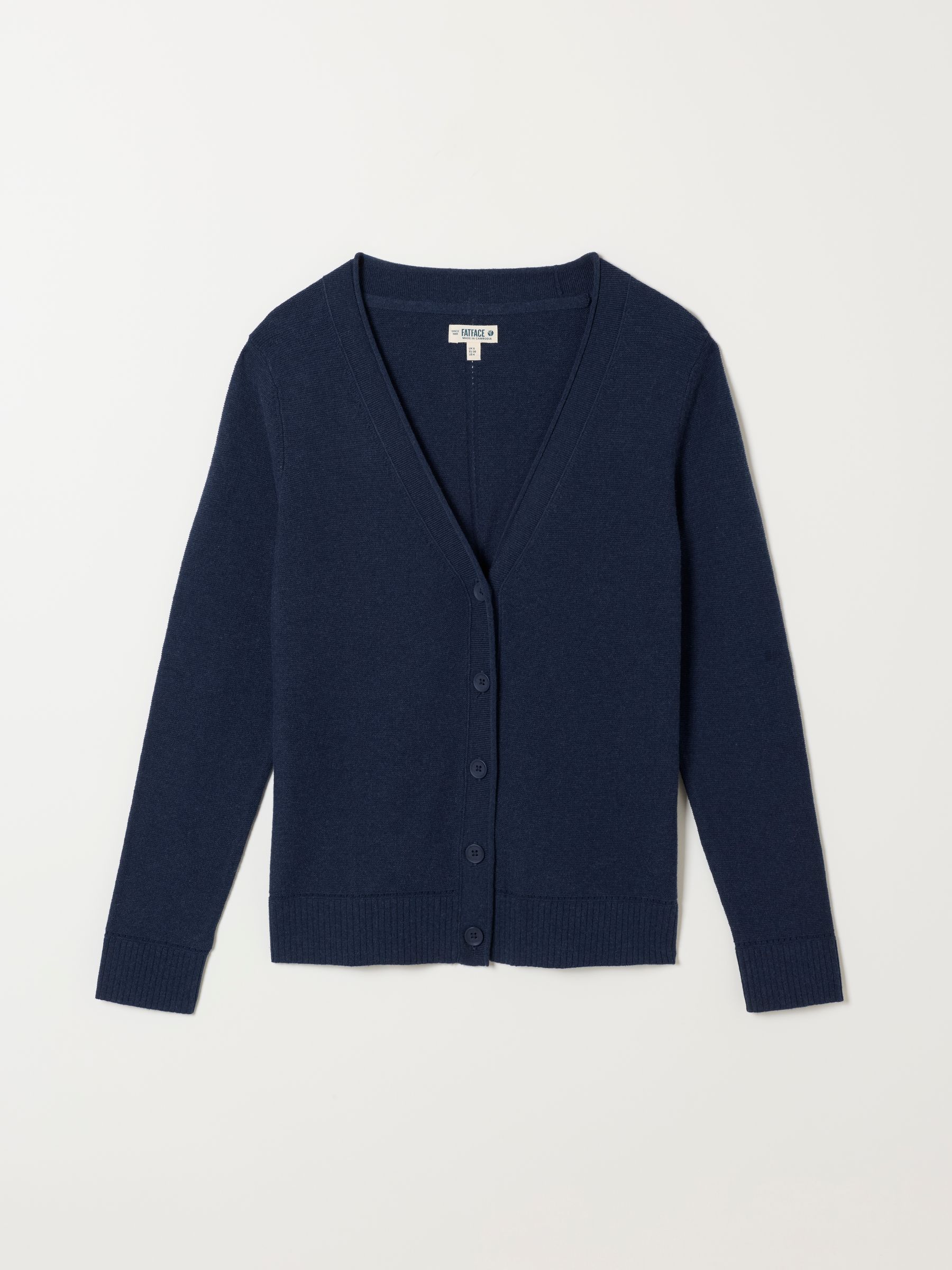 Lucee Navy Knitted Cardigan - Image 5 of 5
