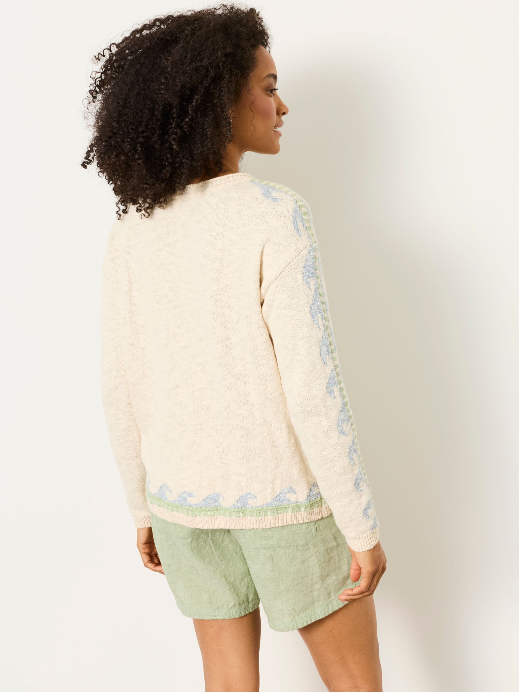 Ivory Sun Knitted Jumper - Image 3 of 7