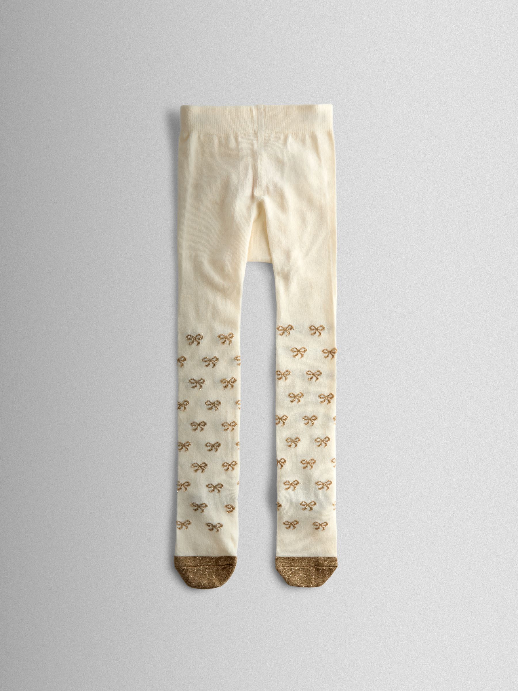 Pink 2-Pack Glitter Cotton Rich Tights - Image 6 of 7