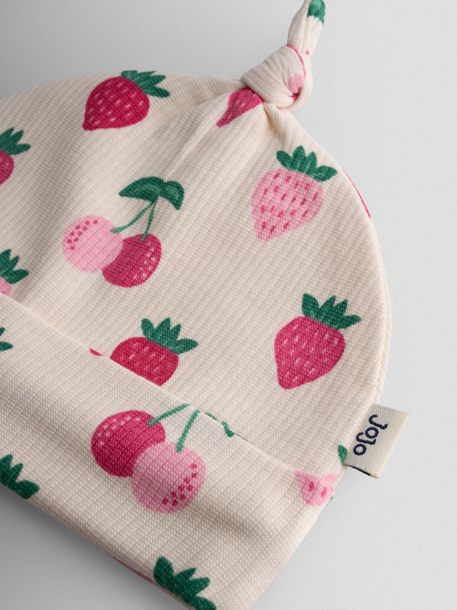 Pink Strawberry 2-Pack Hats - Image 6 of 6