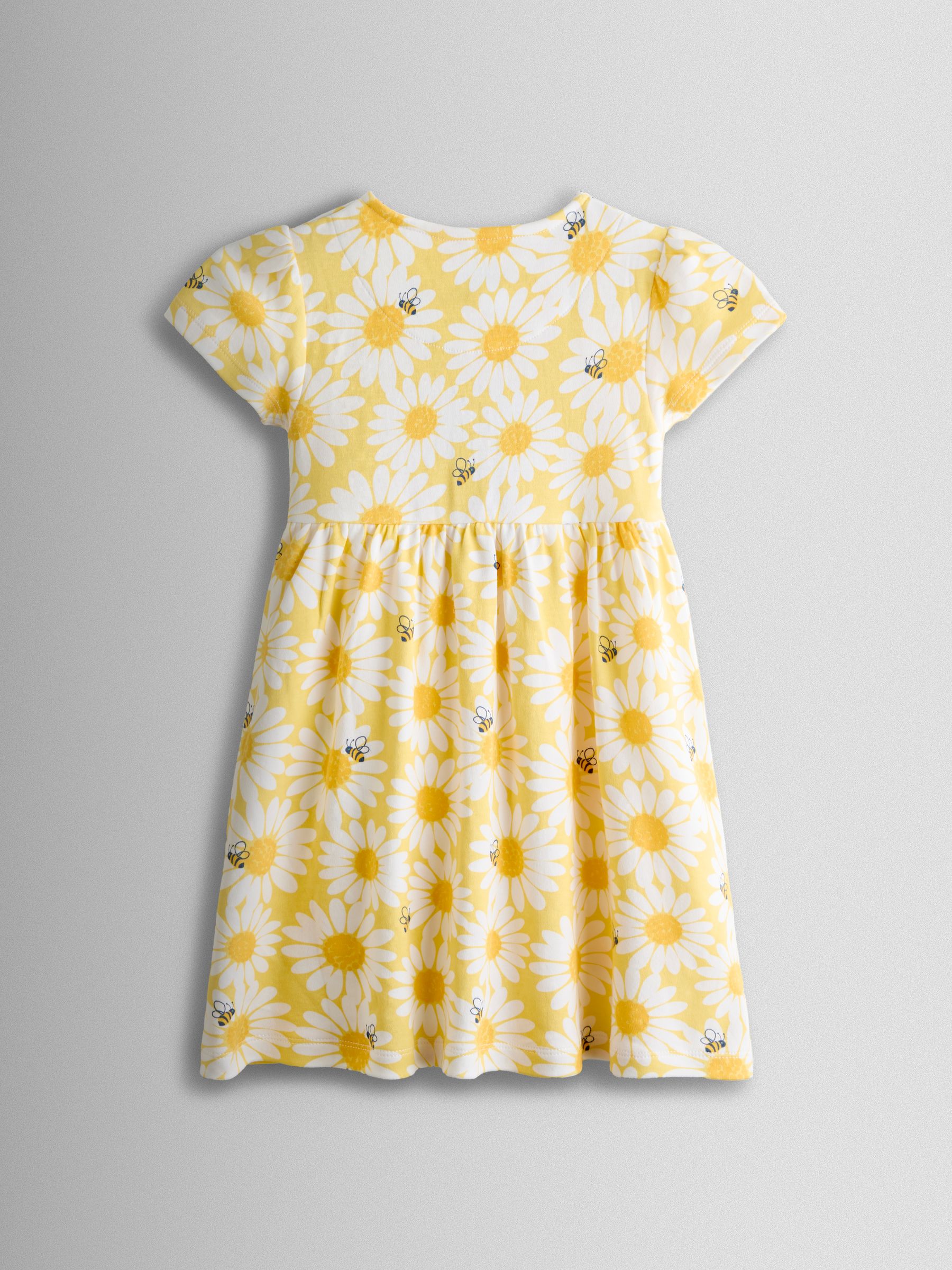 Yellow Button Down Pet In Pocket Dress - Image 2 of 3