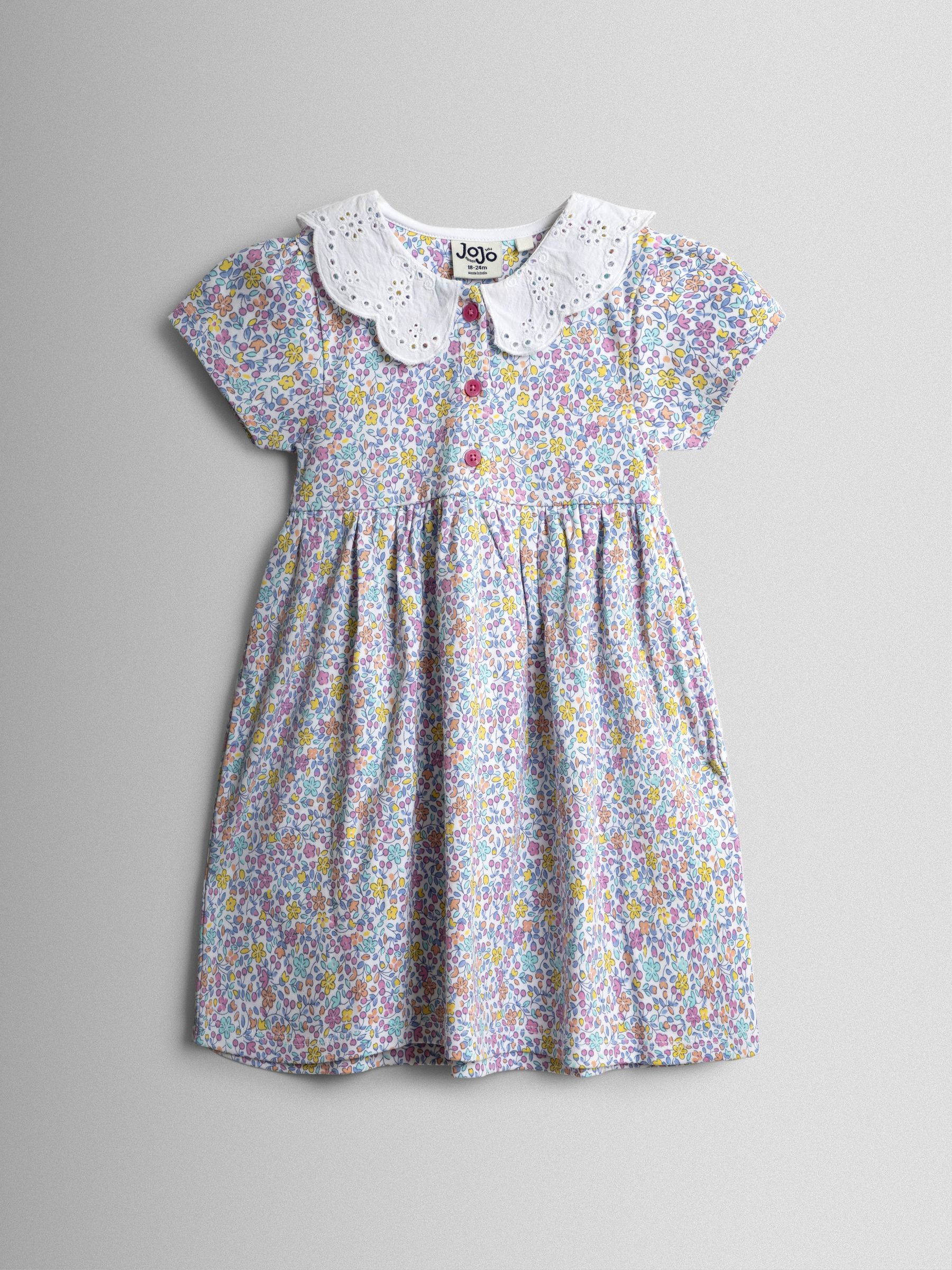 Cream Ditsy Frill Collar Bunny Pet In Pocket - Image 1 of 4