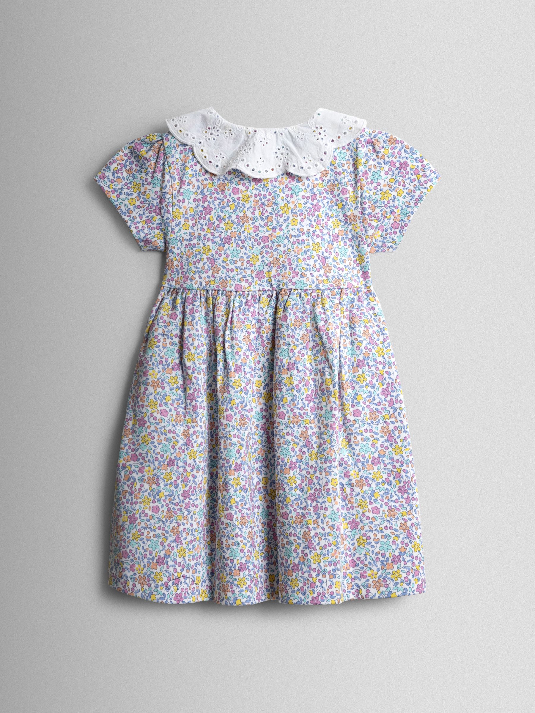 Cream Ditsy Frill Collar Bunny Pet In Pocket - Image 2 of 4