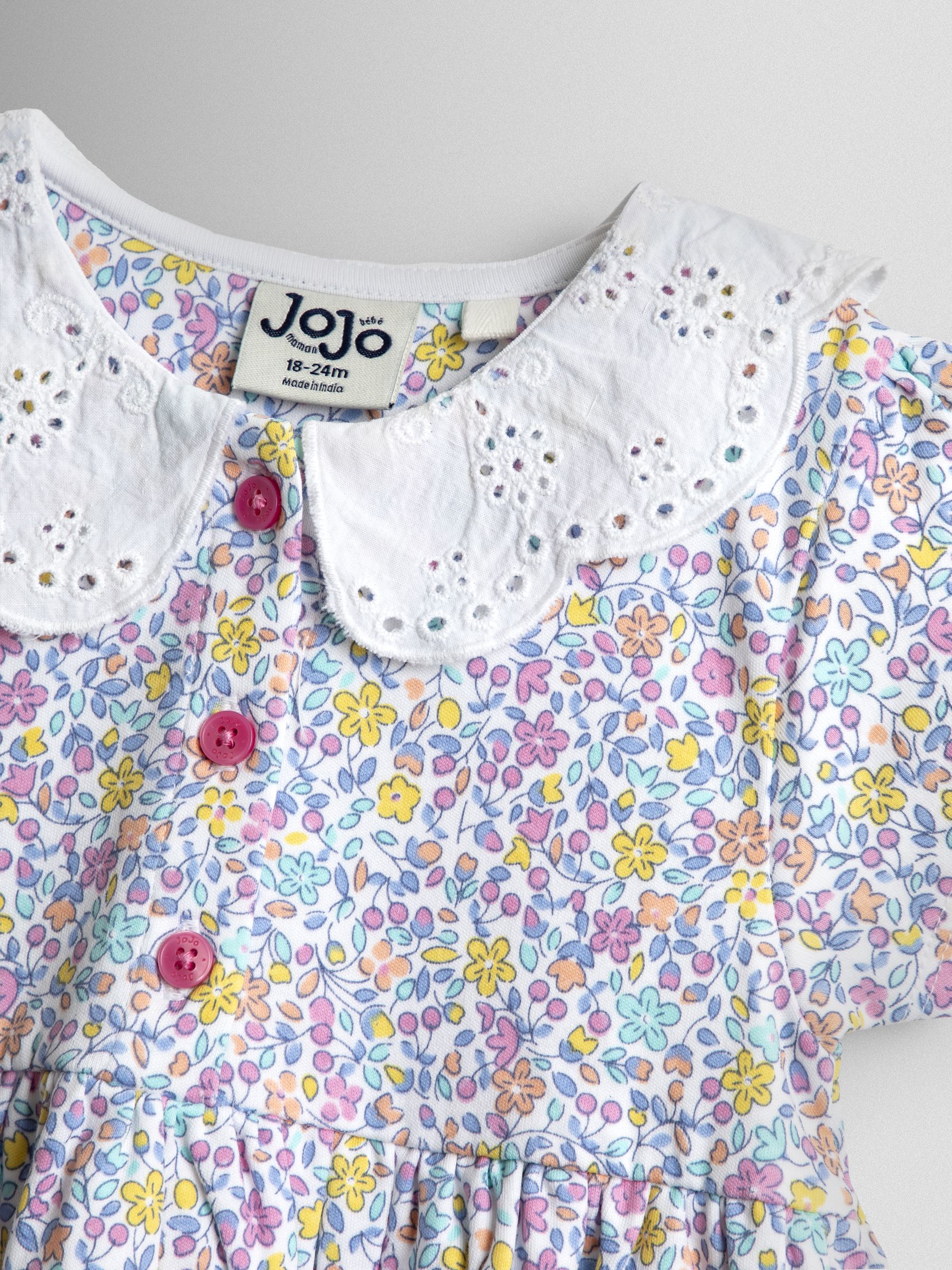 Cream Ditsy Frill Collar Bunny Pet In Pocket - Image 3 of 4