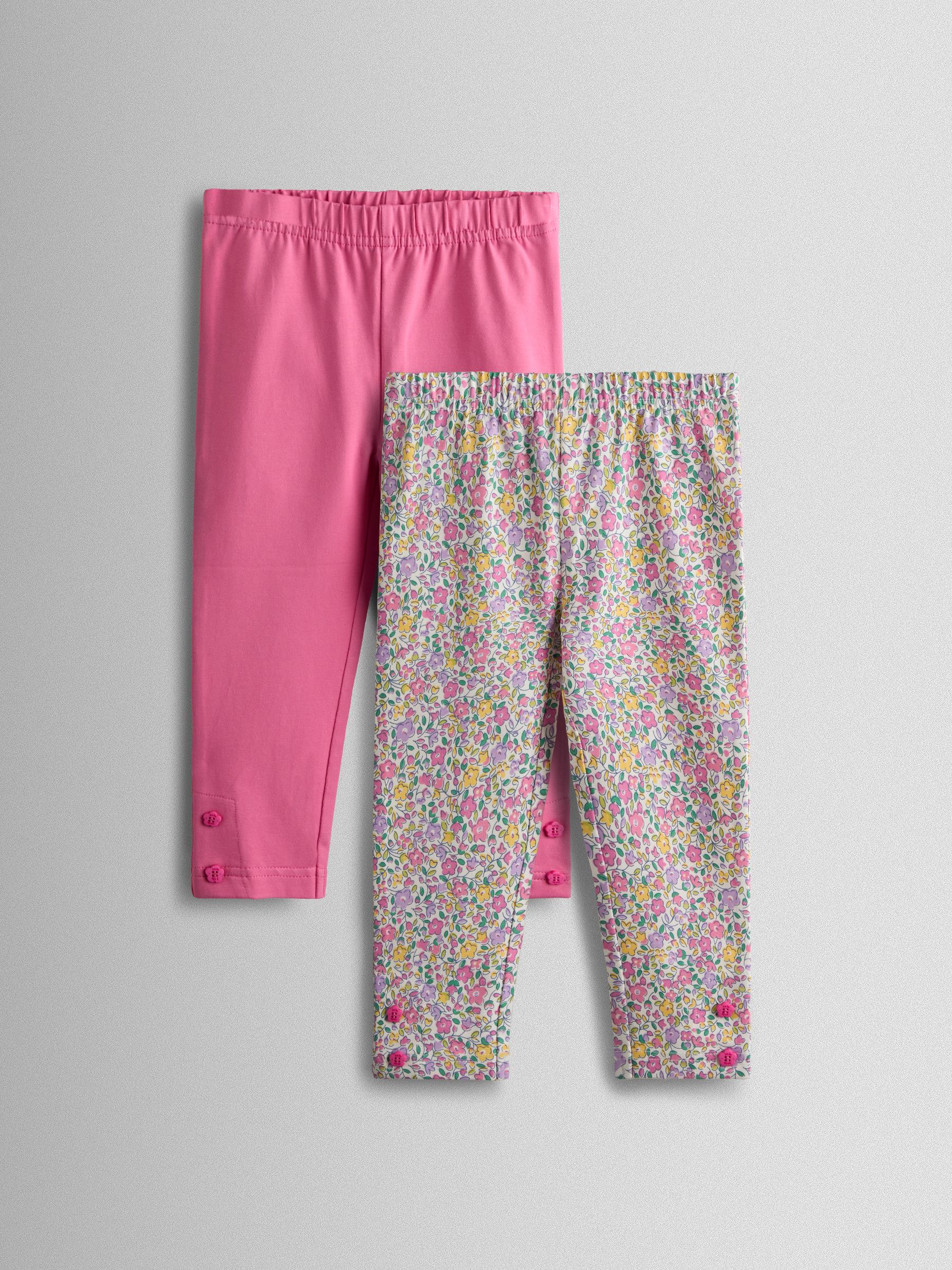 Pink 2-Pack Leggings - Image 1 of 7
