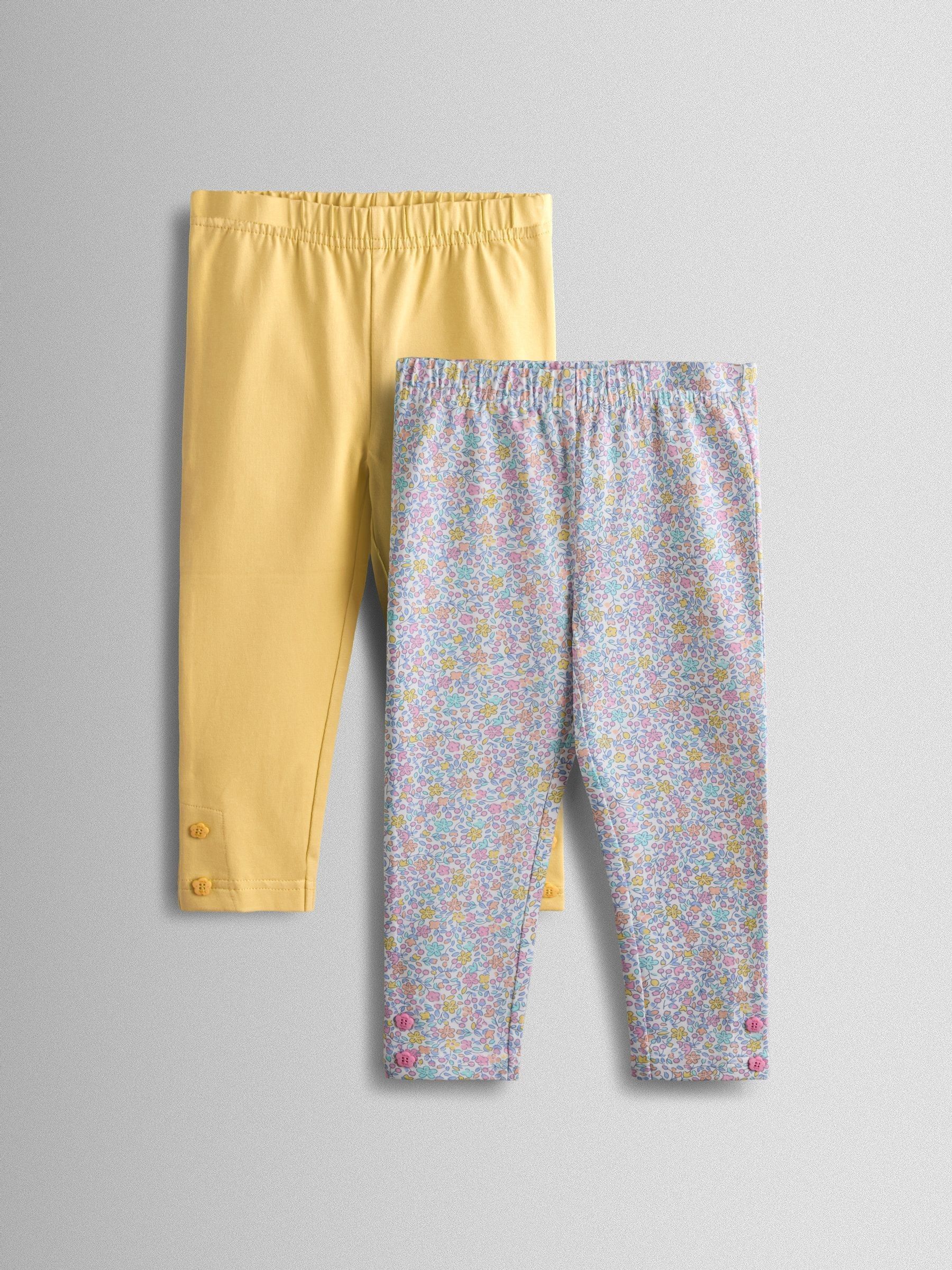 Yellow 2-Pack Leggings - Image 1 of 7