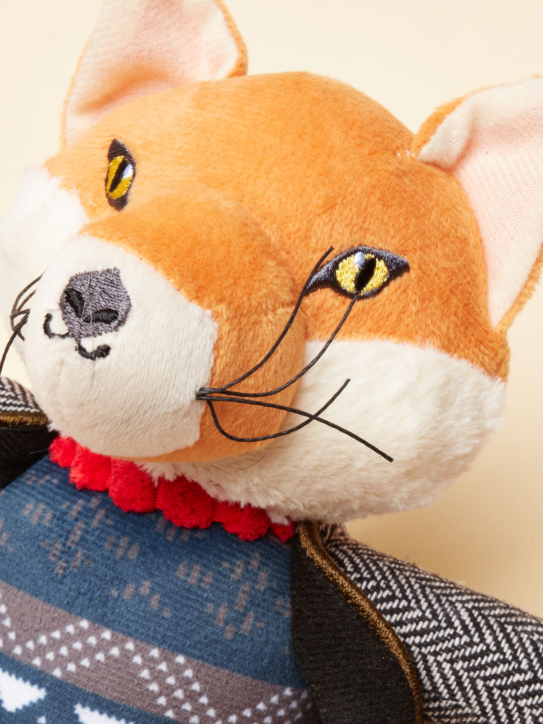 Tweed Jonty Fox Tweed Pet Toy - Image 5 of 5