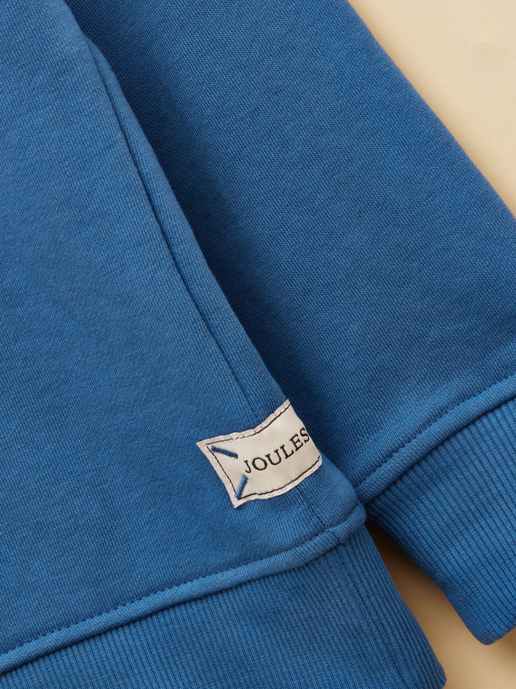 Kids' Sundaze Bright Blue Slogan Crew Neck Sweatshirt - Image 8 of 9