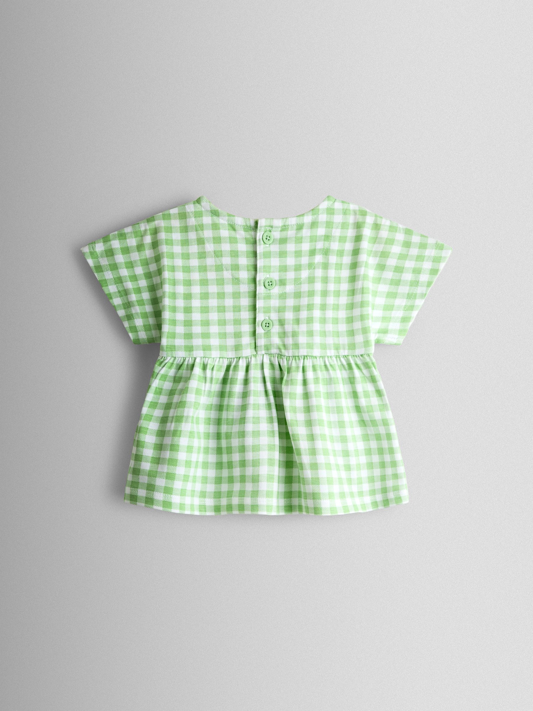 Green Fruit Appliqué Peplum T-Shirt - Image 2 of 3