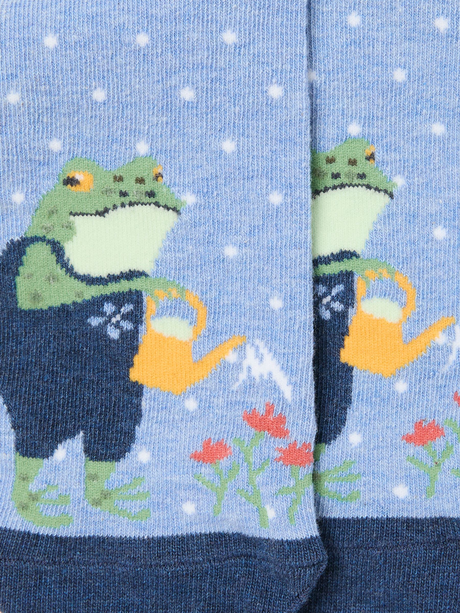 Blue Frog Socks - Image 2 of 2