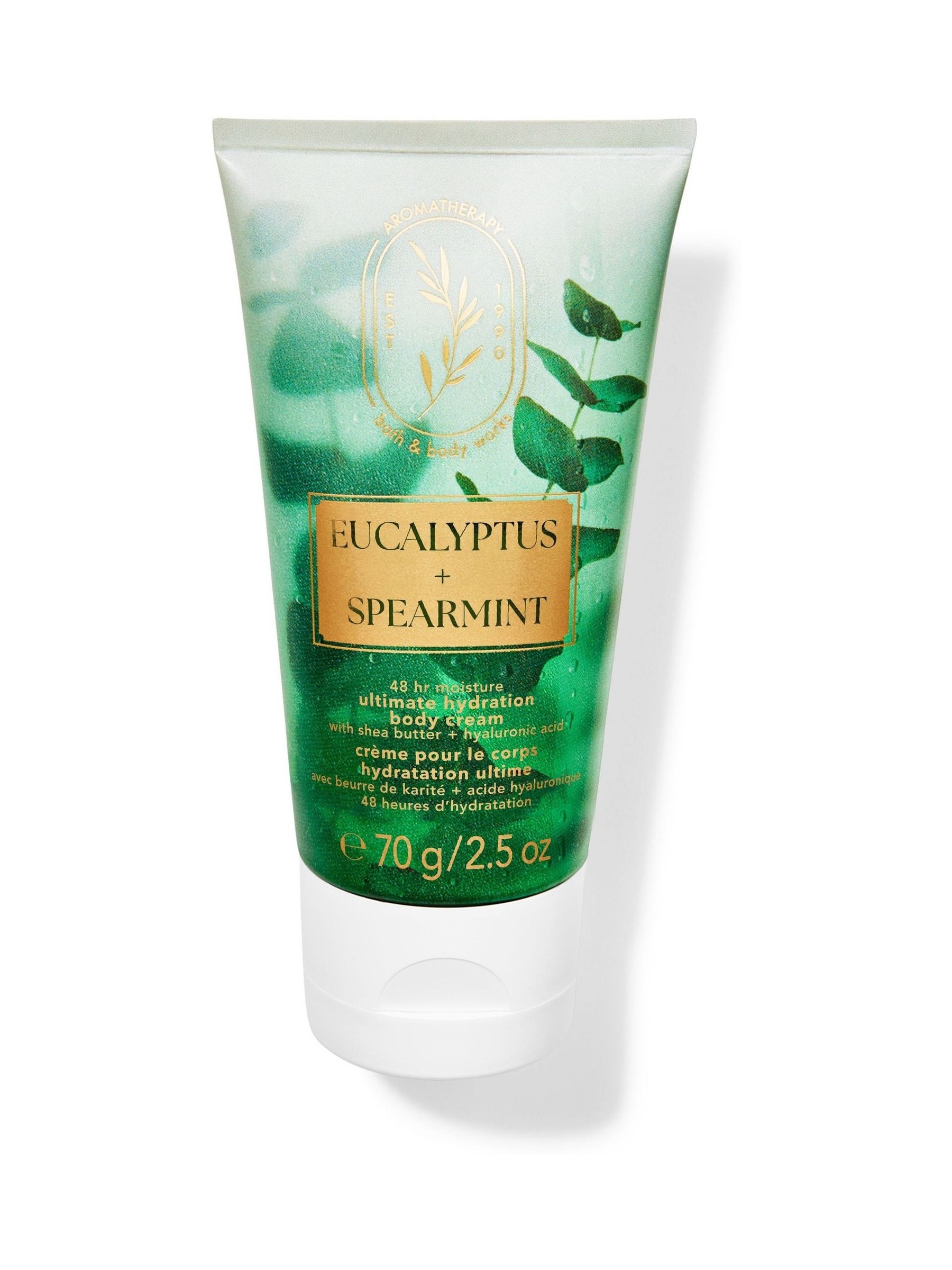 Eucalyptus Spearmint Travel Size Ultimate Hydration Body Cream 70g - Image 1 of 2