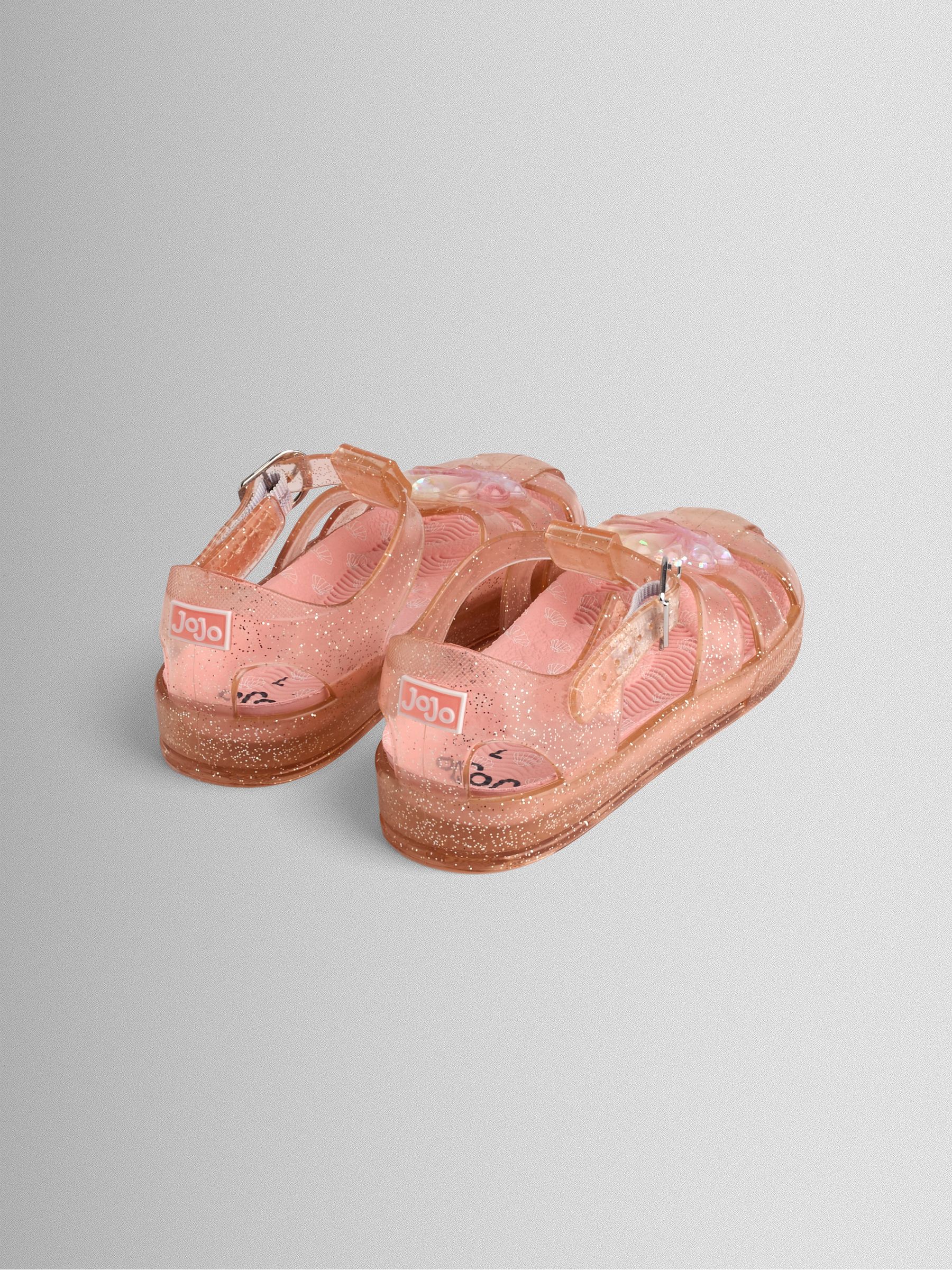 Light Pink Gingham Jelly Sandal - Image 2 of 5