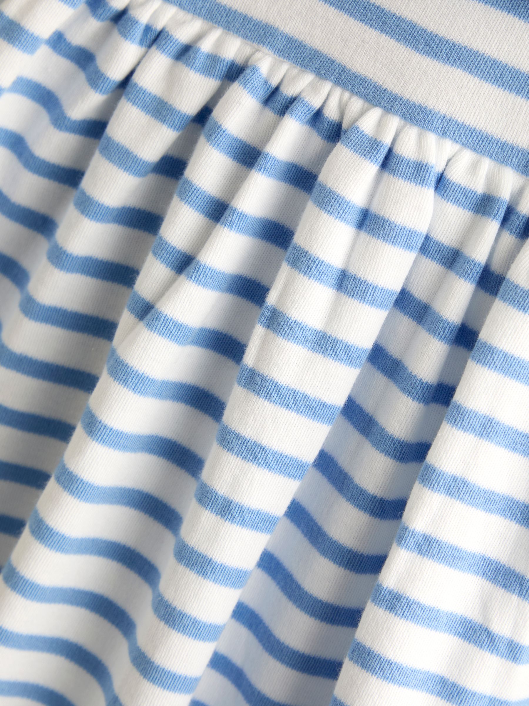Blue Short Sleeve Sailor Dress - Image 4 of 4